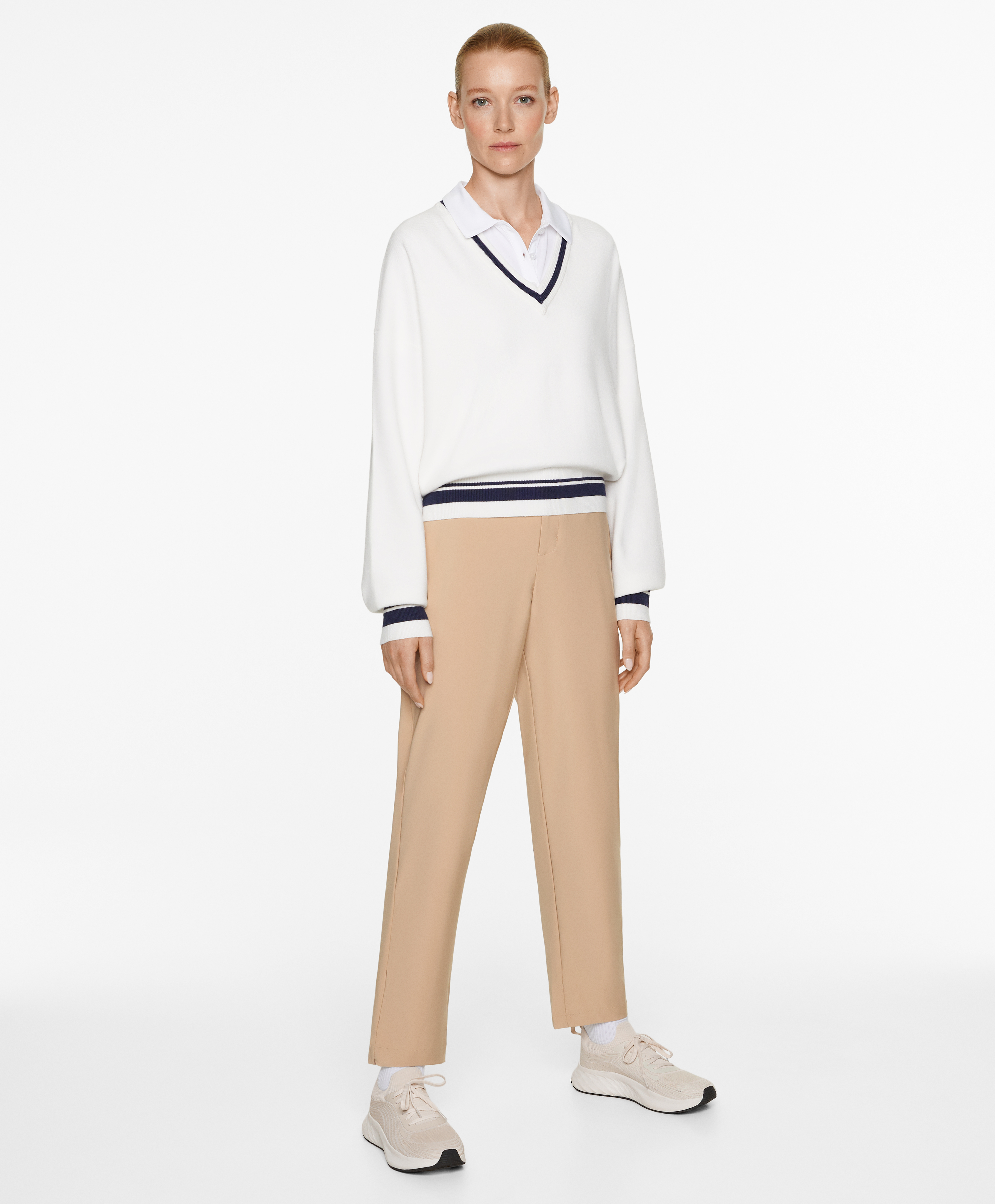OYSHO Straight-leg technical trousers