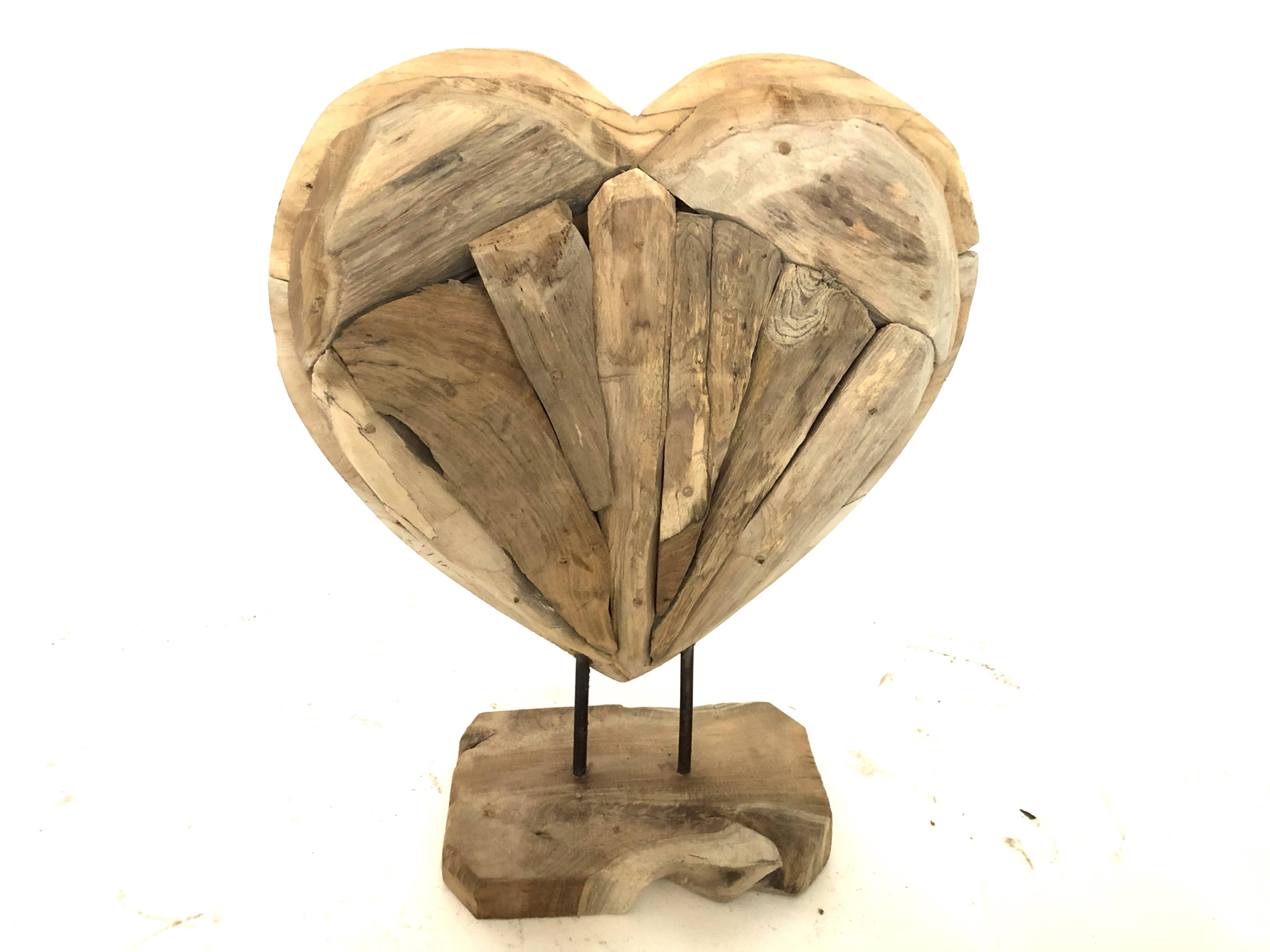 Heart akar on stand H50cm