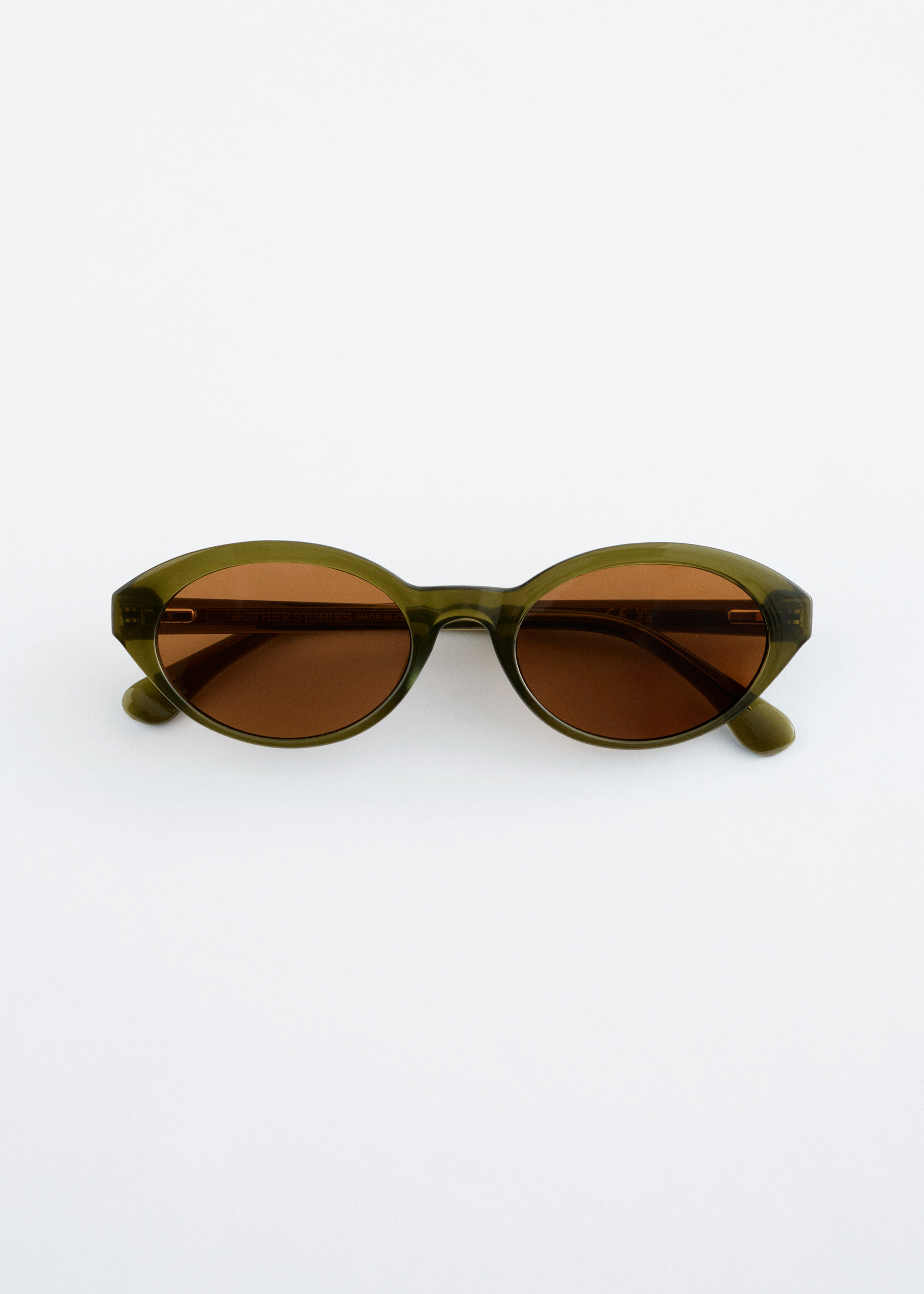 & Other Stories OVAL-FRAME SUNGLASSES