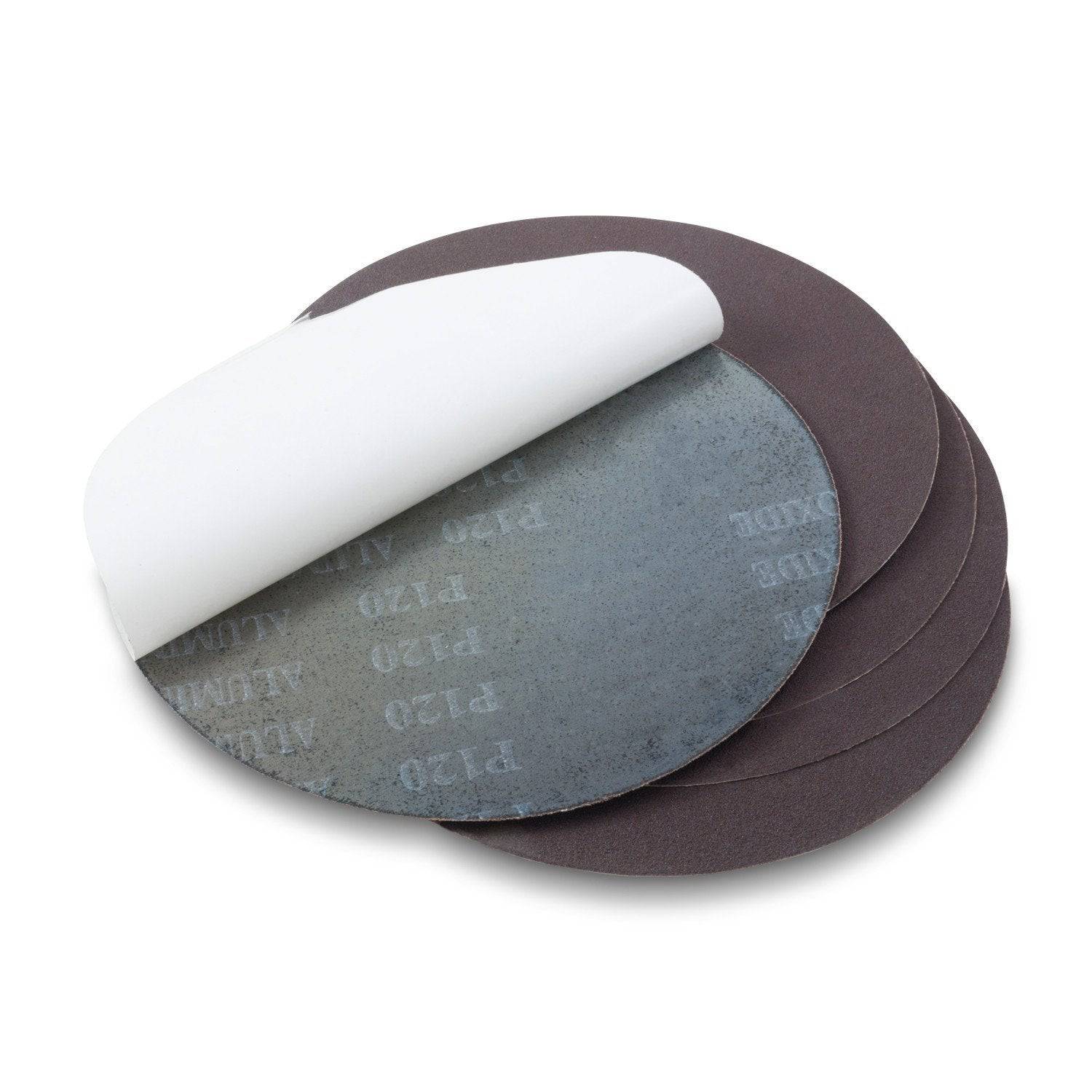 10 Inch Adhesive Back Aluminum Oxide Multipurpose Sanding Discs, 5 Pack - Alvarez Pro Painting LLC