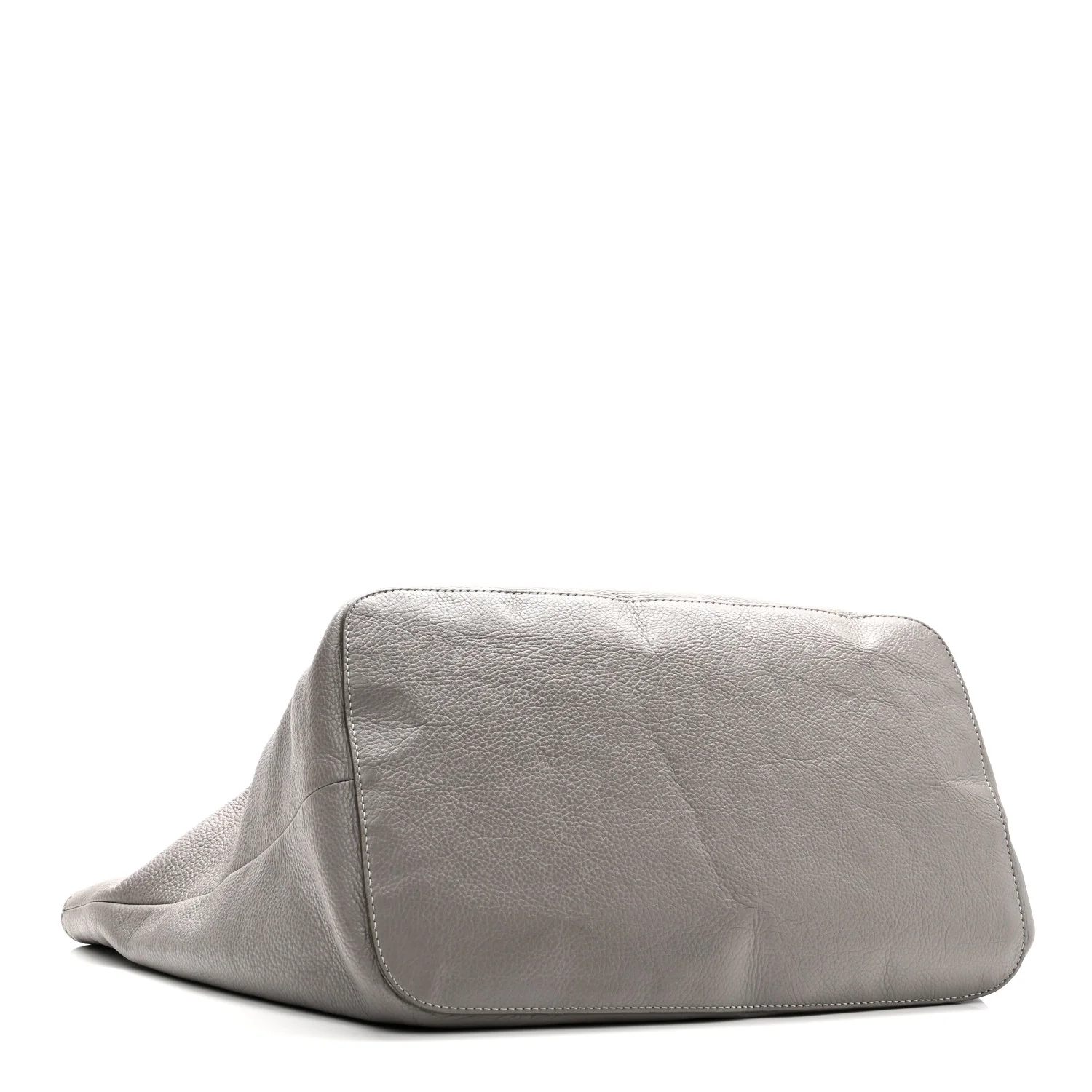 Calfskin Large New Marcie Tote Cashmere Grey - Top Club