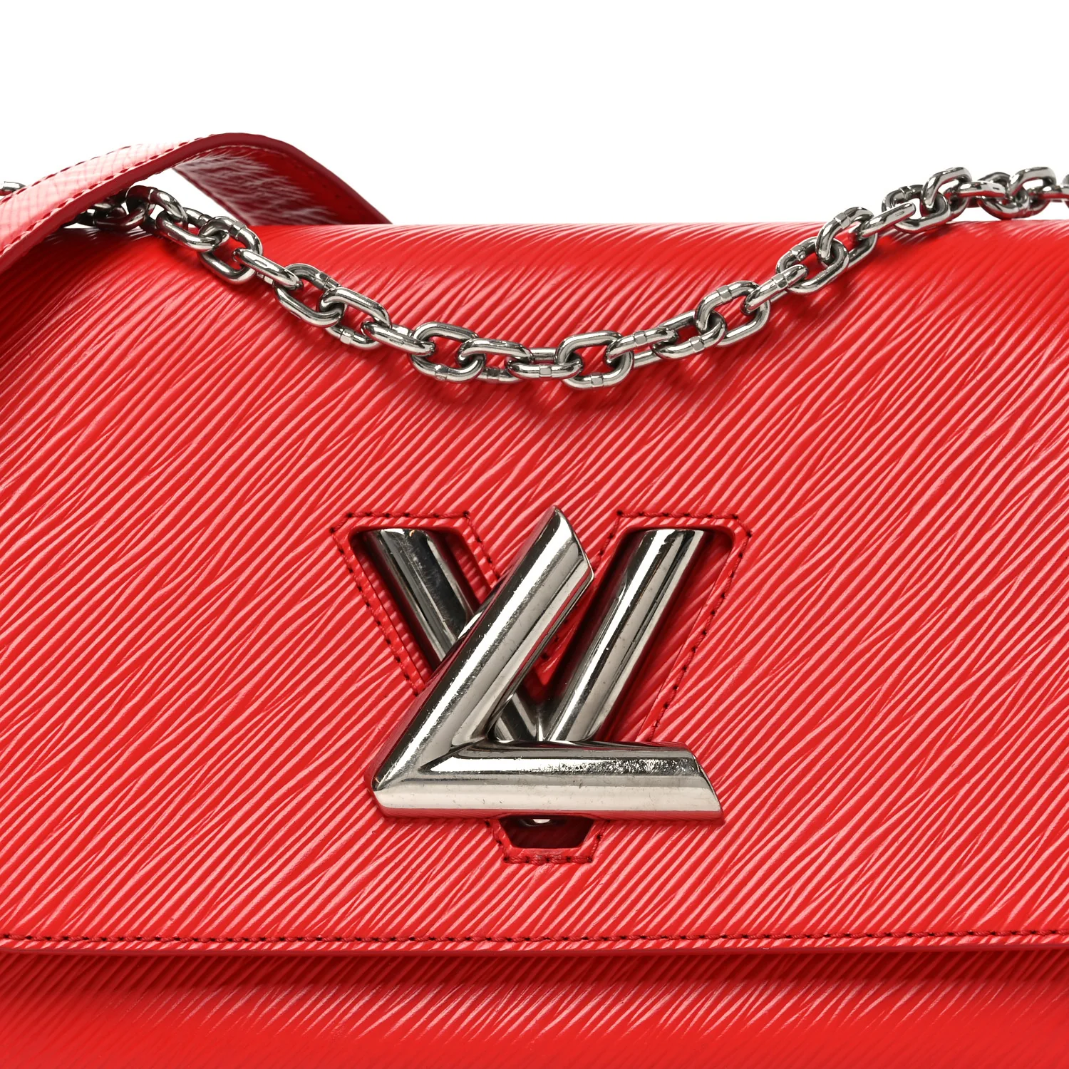 Epi Twist Shoulder Bag MM Coquelicot - Top Club