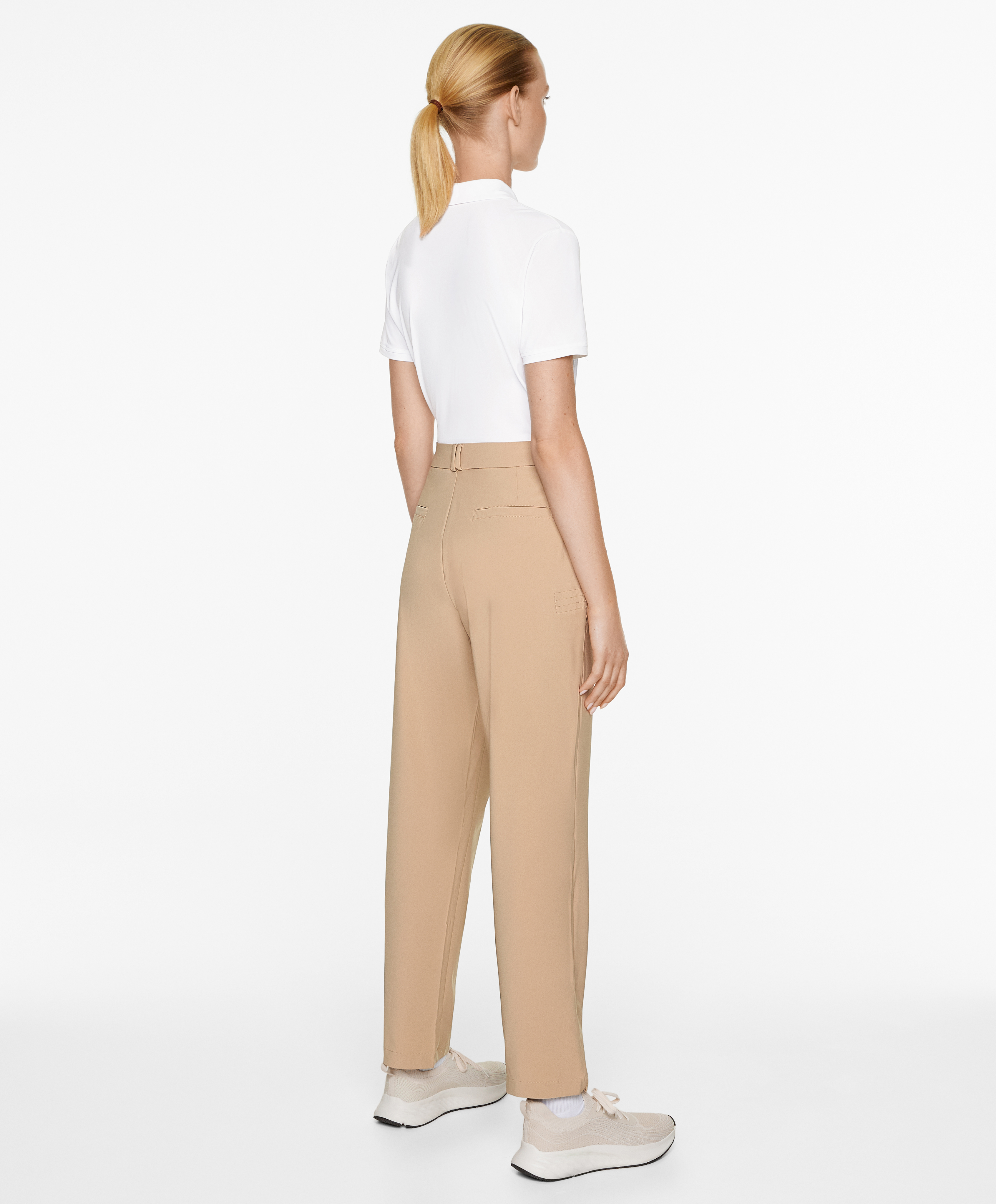 OYSHO Straight-leg technical trousers