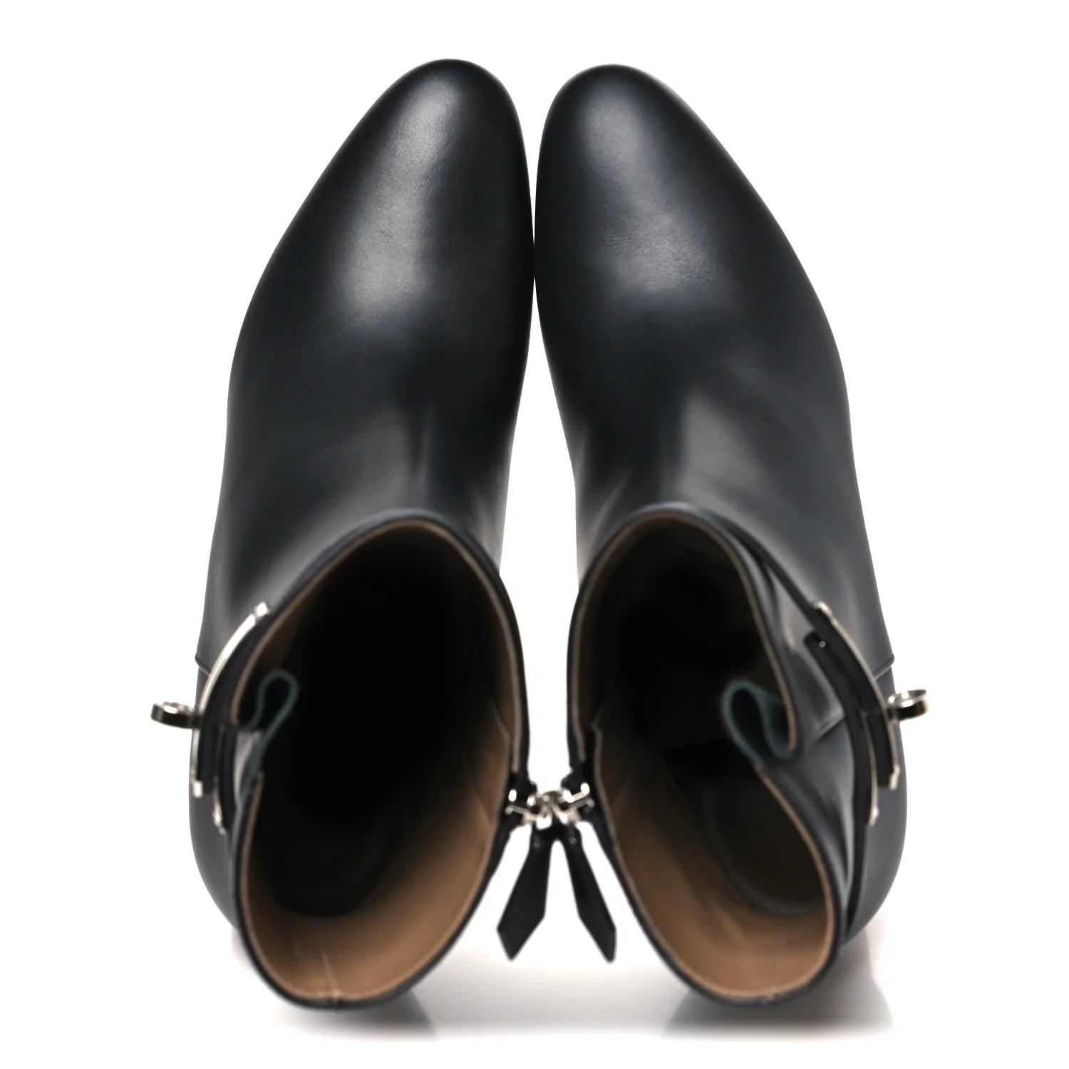 Calfskin Saint Germain Ankle Boots 39 Black