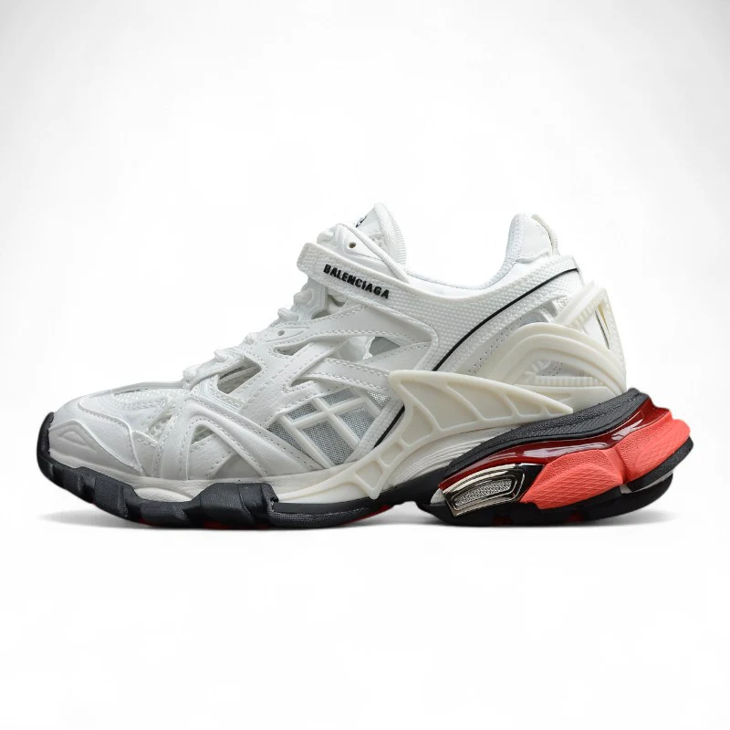 Balenciaga Track.2 Trainer – White Red - Sneaker Replica Workshop