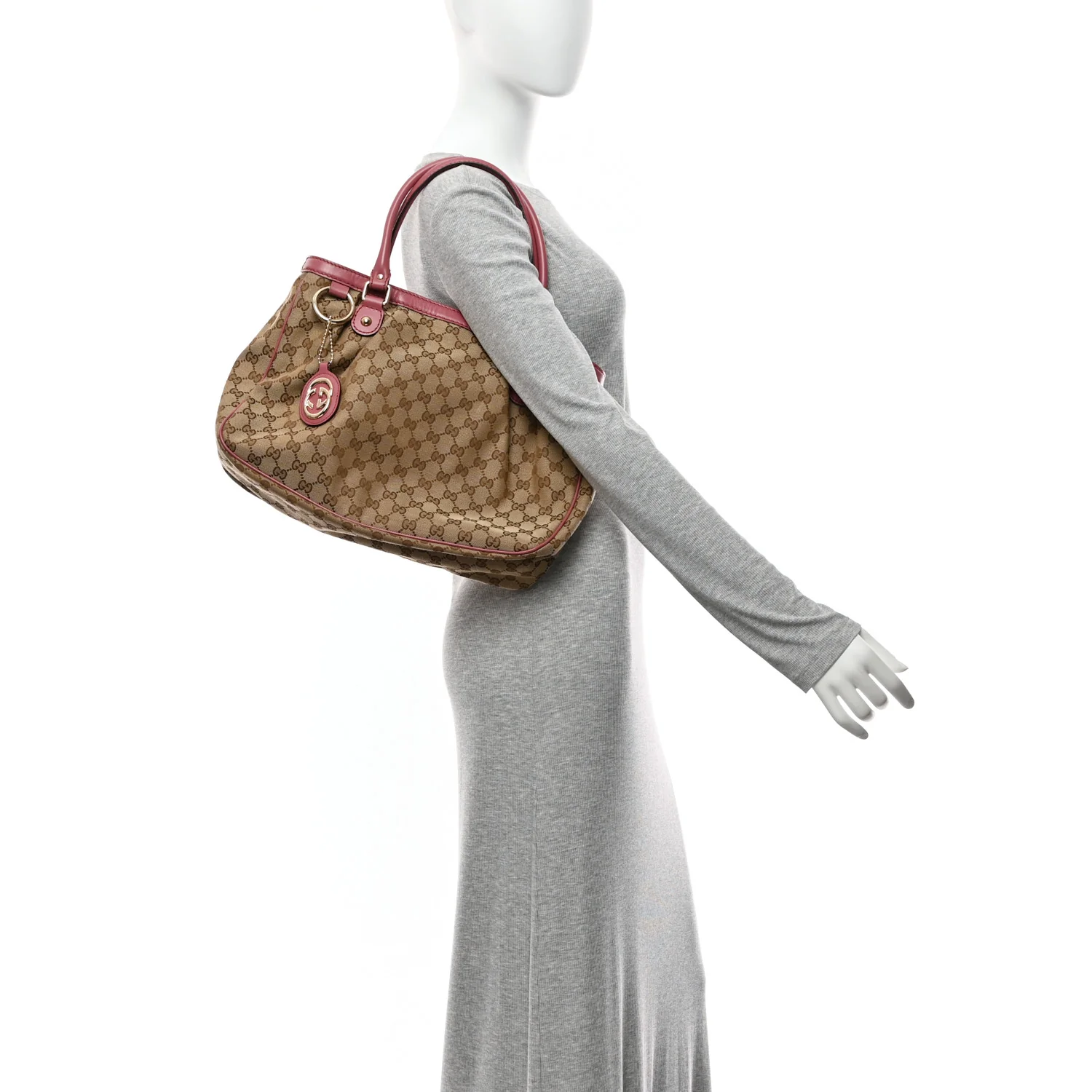 Monogram Medium Sukey Top Handle Tote Peonia Flower - Top Club