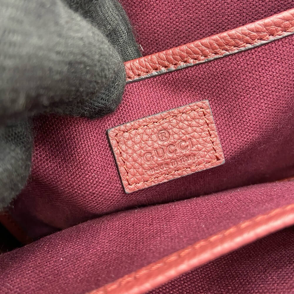 GUCCI SMALL TOTE BAG WITH HOOK CLOSURE - Top Club
