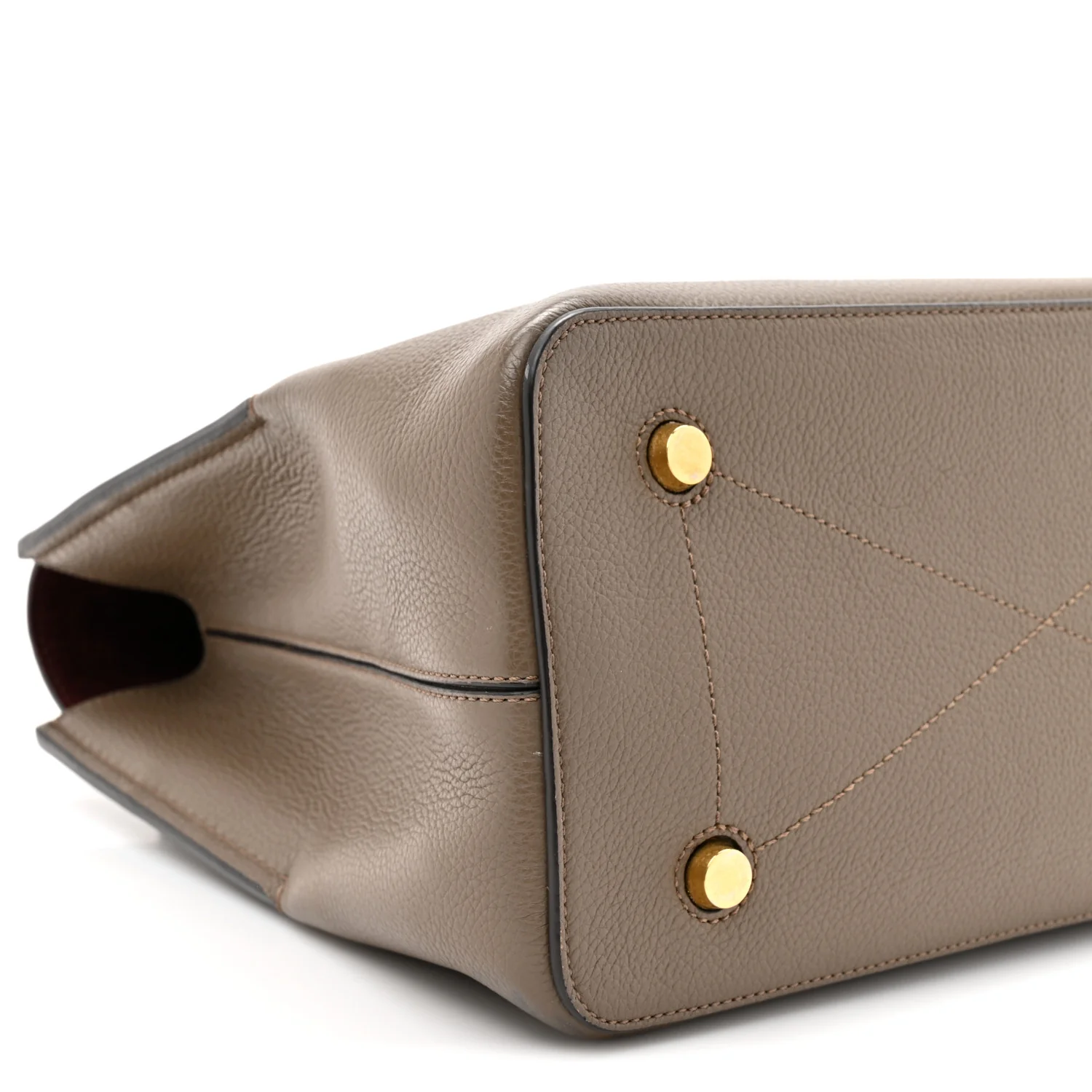 Small Classic Grain Calfskin Seaton Clay - Top Club