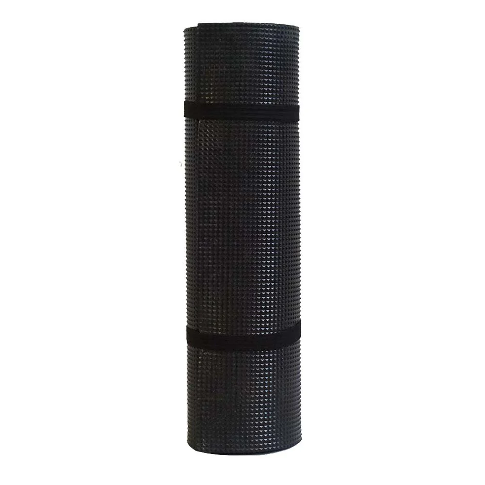 Camping Sport HIKE MAT Embossed Foam Insulation Mat - Black and Blue