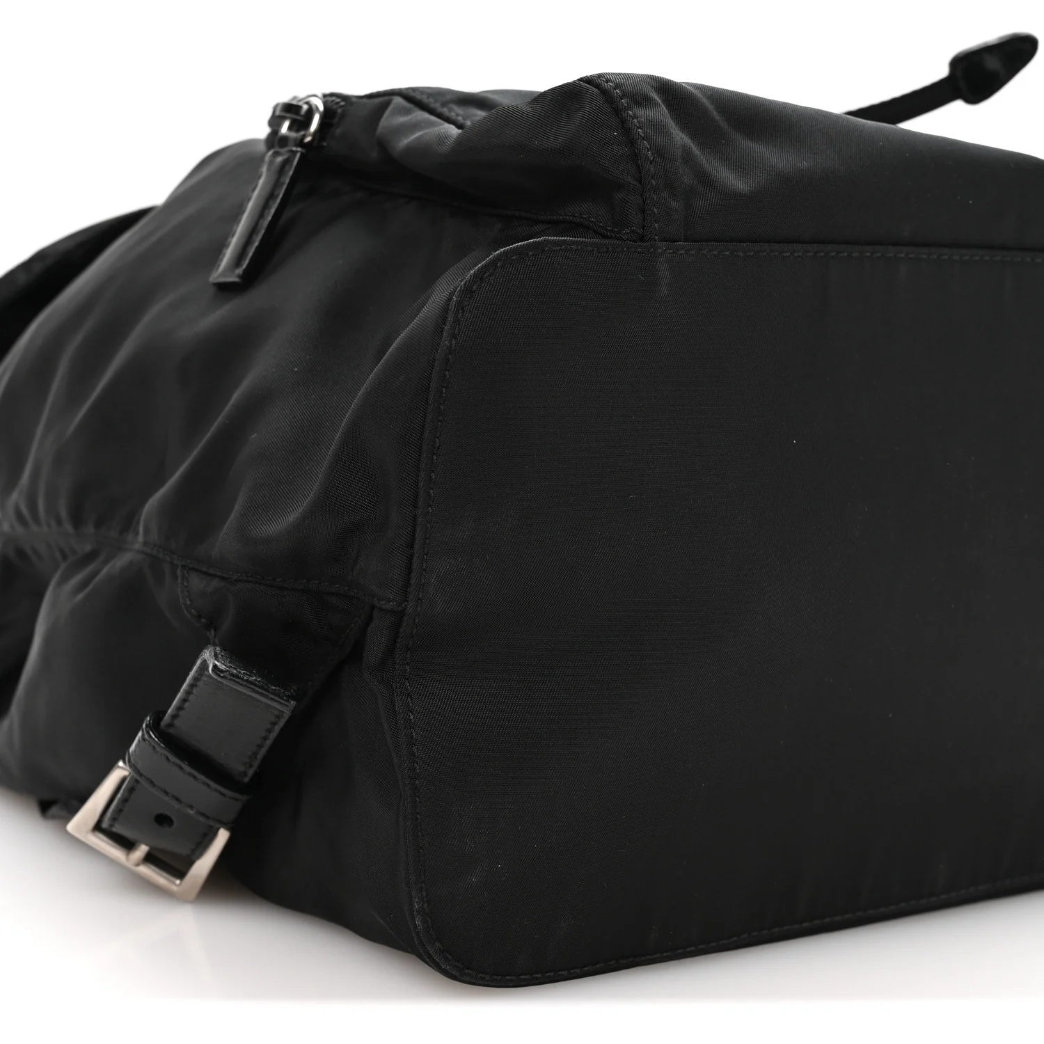 Tessuto Nylon Vela Cinch Backpack Black - Top Club