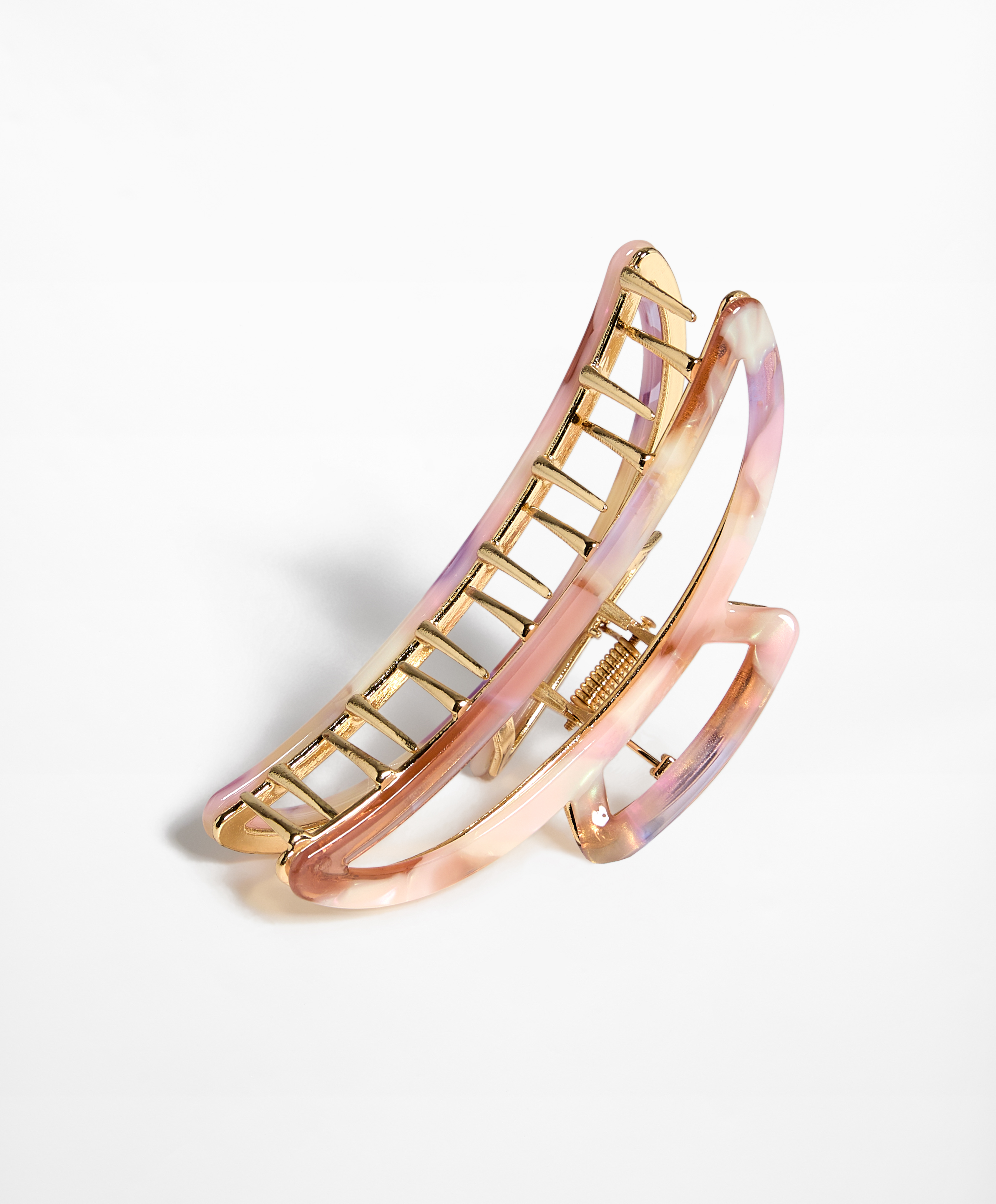 OYSHO Large metallic hair clip