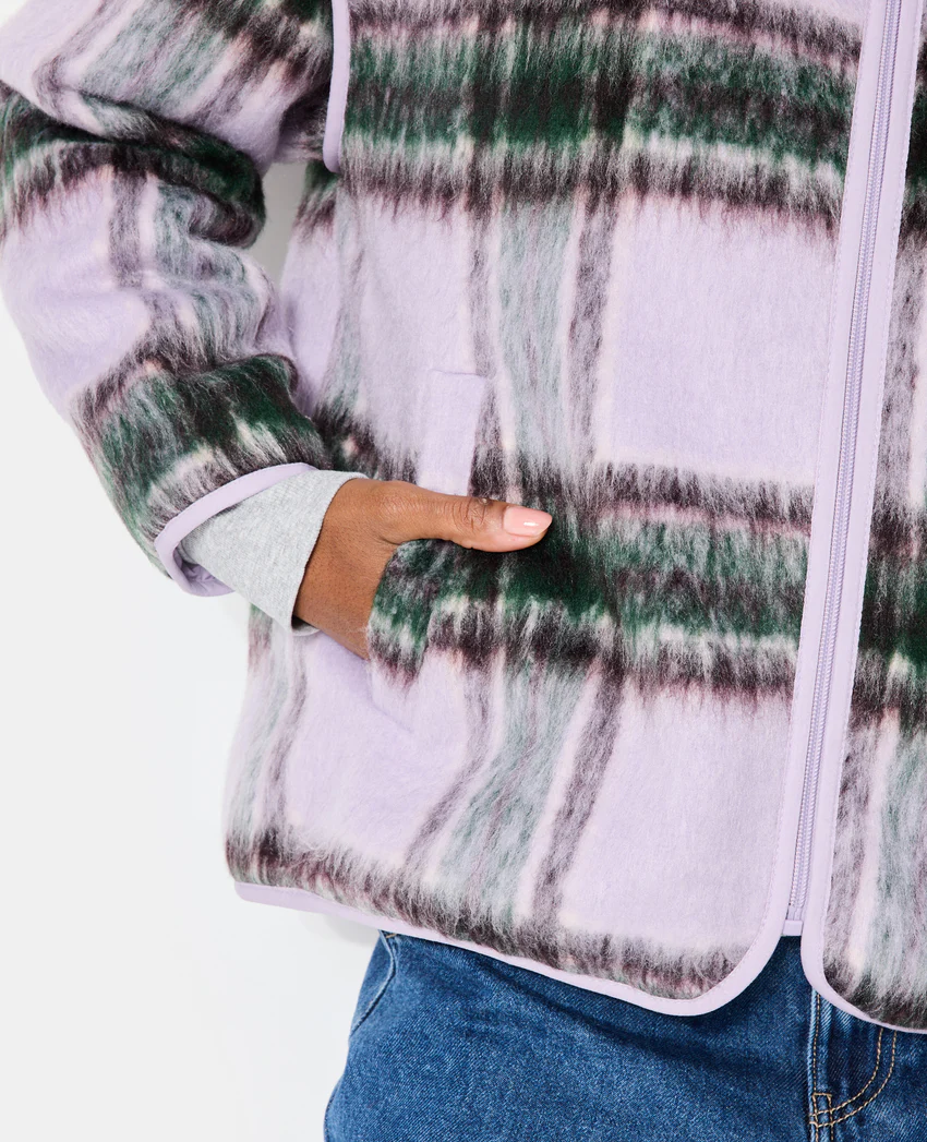 Pimkie Manteau court matelassé motif carreaux