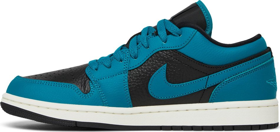 Wmns Air Jordan 1 Low SE  Split   Bright Spruce  DR0502-300 - Sneaker Replica Workshop