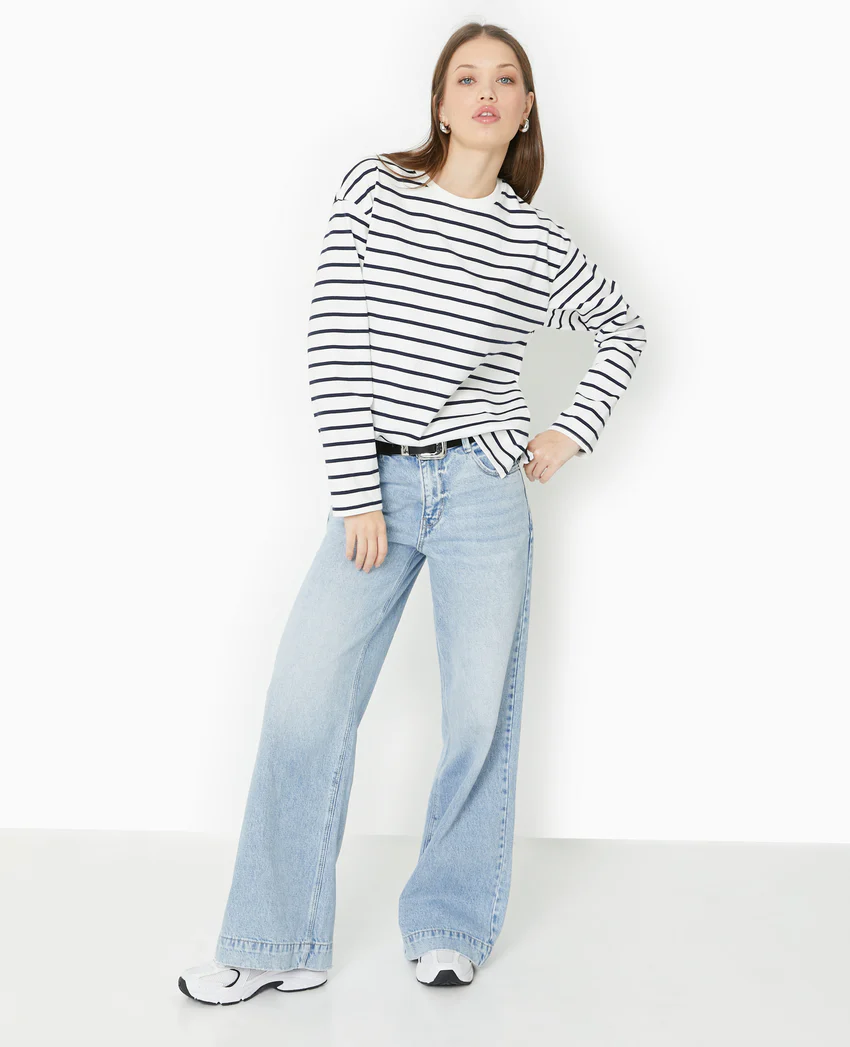 Pimkie Marinière oversize manches longues