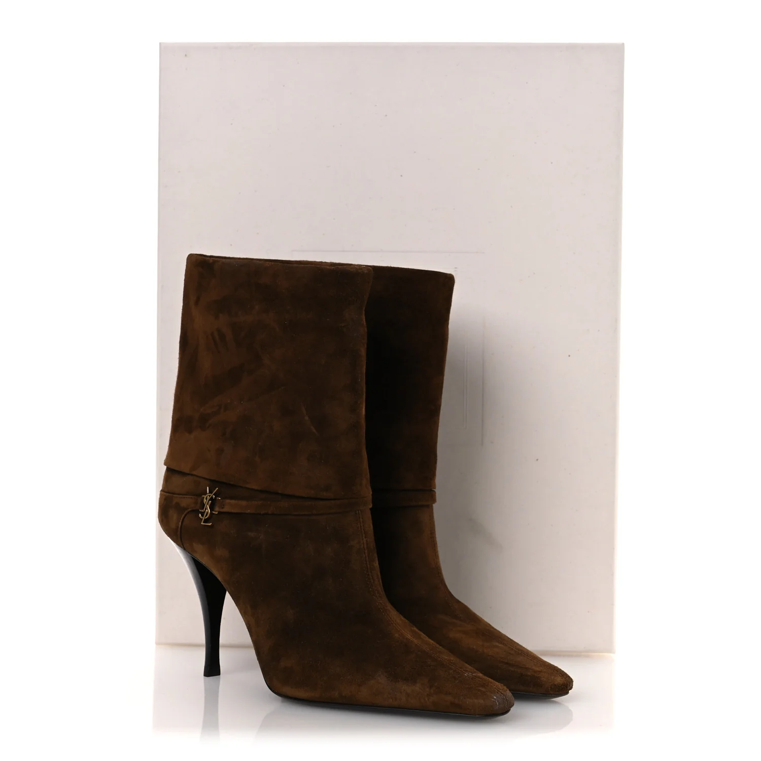 Suede Vicky 90 Booties 36 Land - Top Club