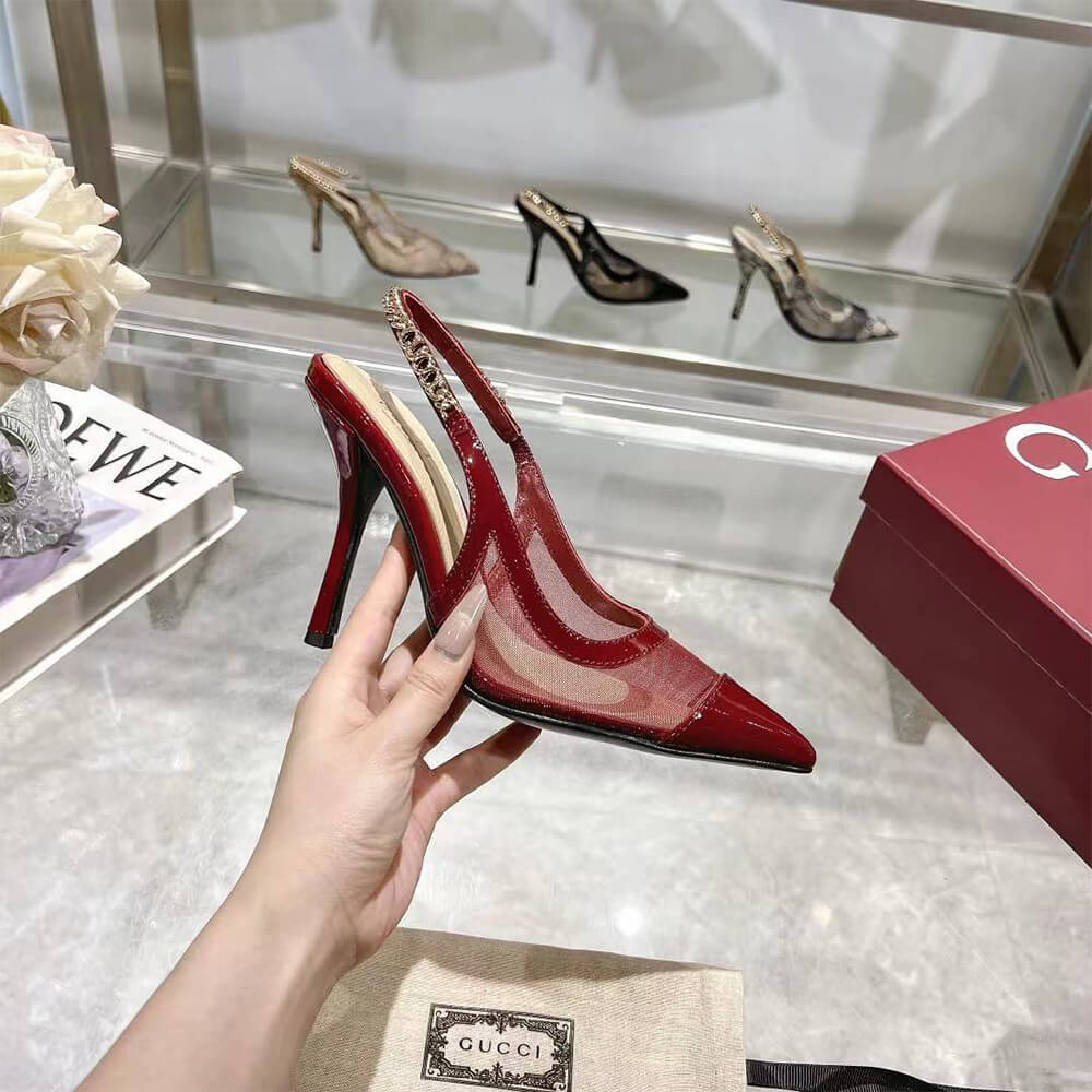 Gucci Signoria slingback pump - Top Club
