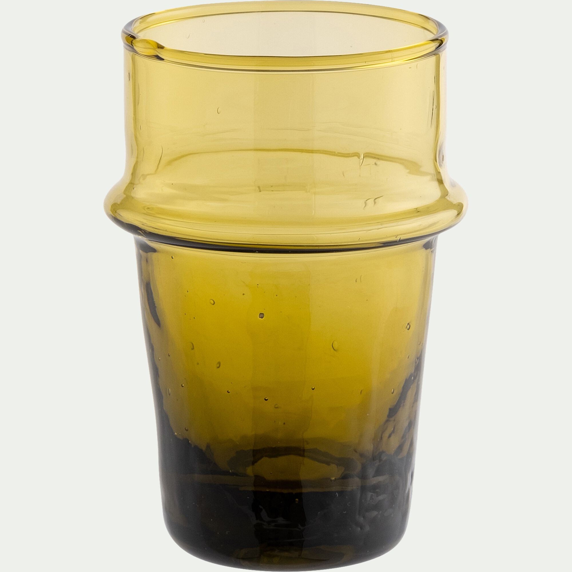 BELDI - Tasse à espresso en verre recyclé 7,5cl - beige nèfle