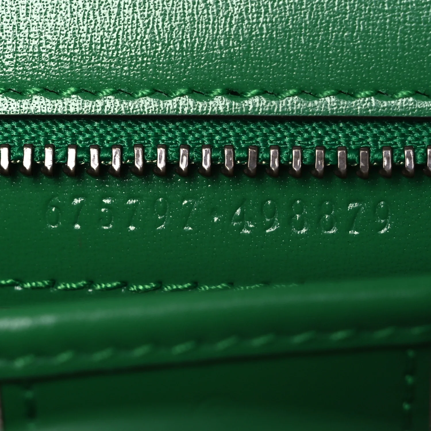 Boarded Dyana Lux Calfskin Web Small Bamboo 1947 Top Handle Bag Spring Green - Top Club