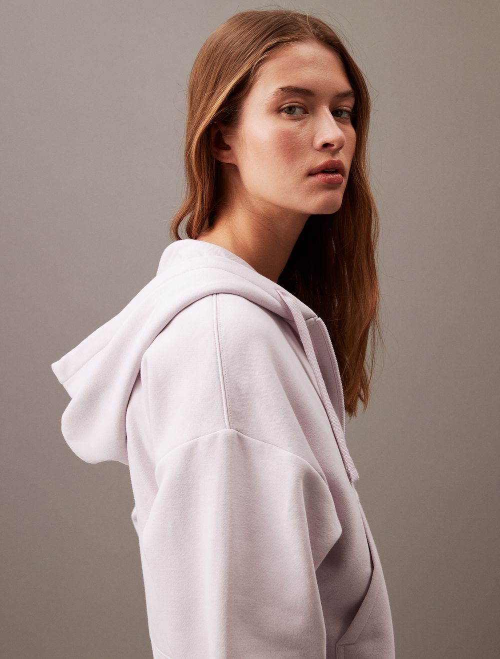 COACH Archive Logo Fleece Zip Hoodie