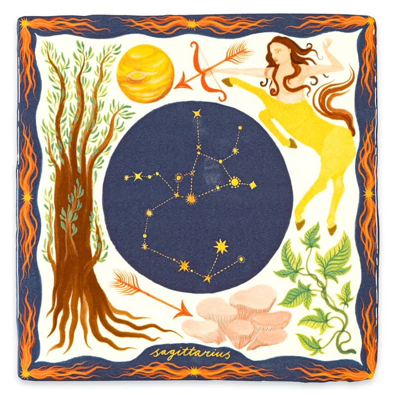 Wandtegel Sagittarius S
