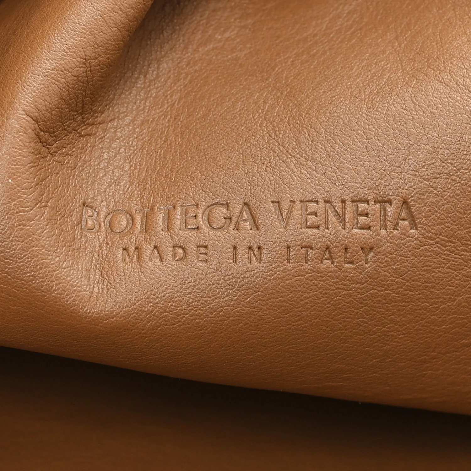 Smooth Butter Calf The Pouch Oversized Clutch Teak - Top Club