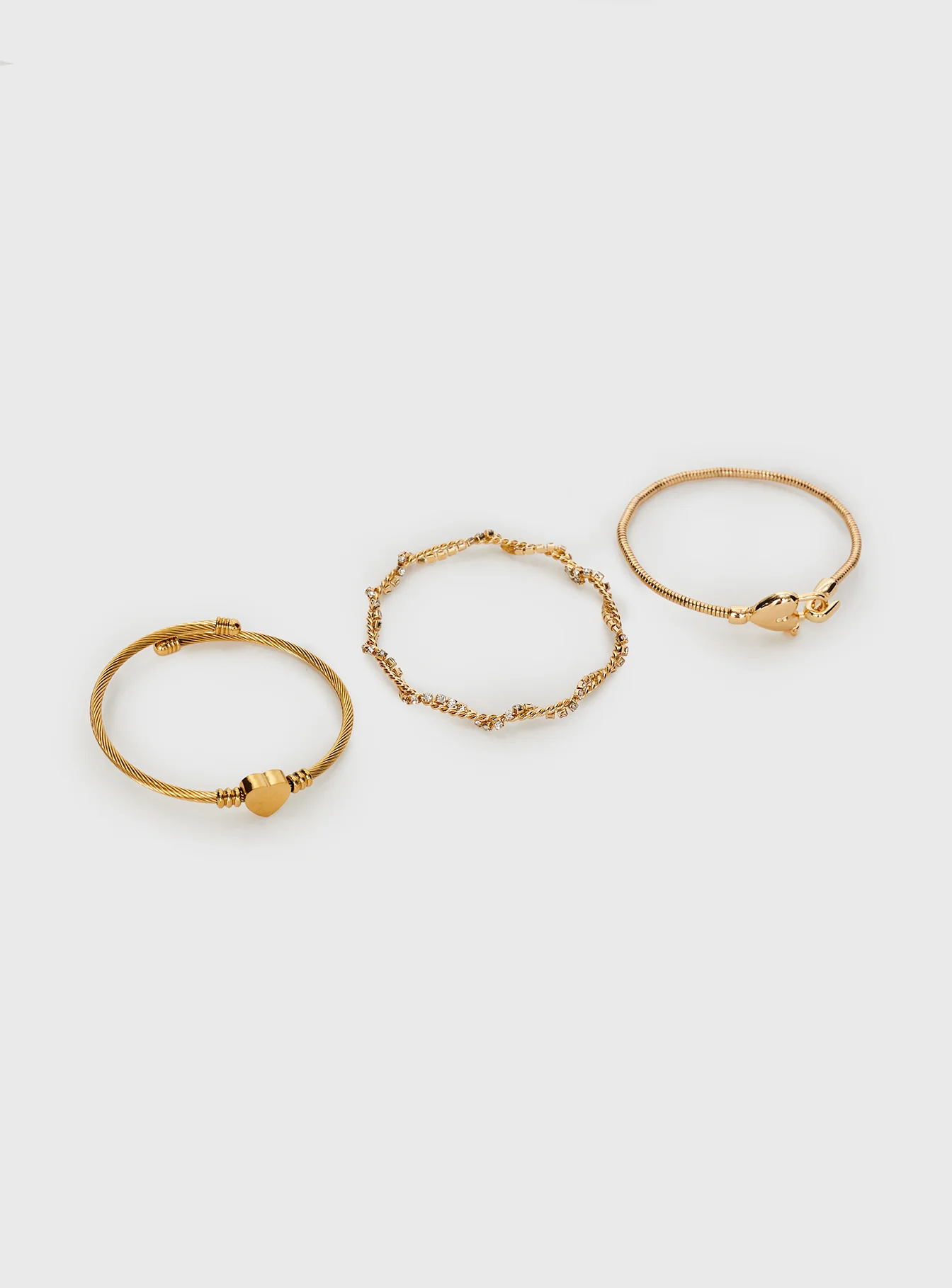 In The Moonlight Bracelet Pack Gold