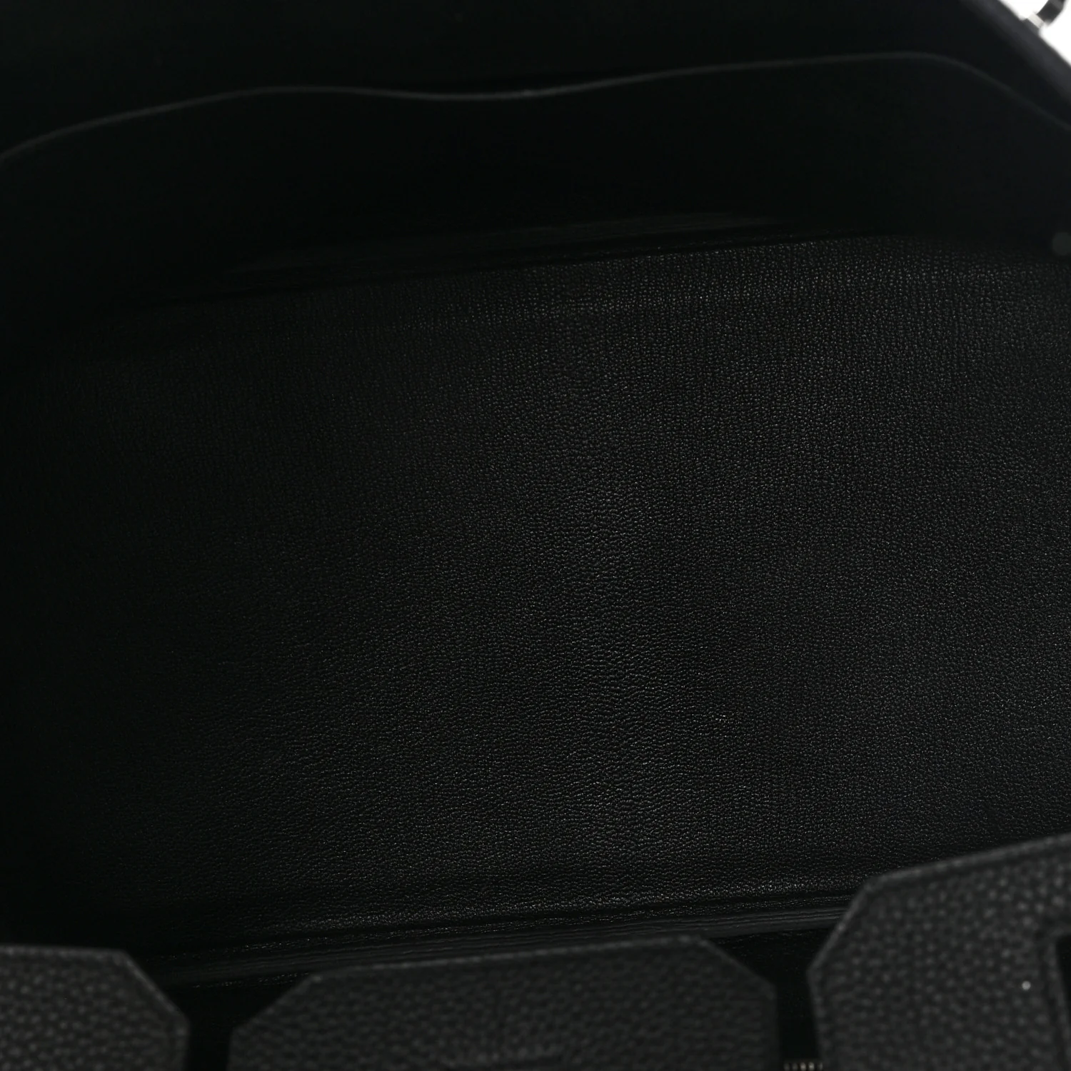 Togo Birkin 35 Black - Top Club