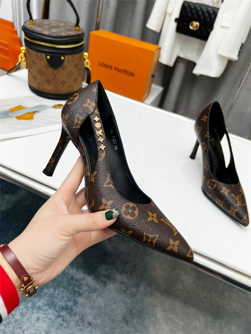louis vuitton LV metal buckle high heels - Sneaker Replica Workshop