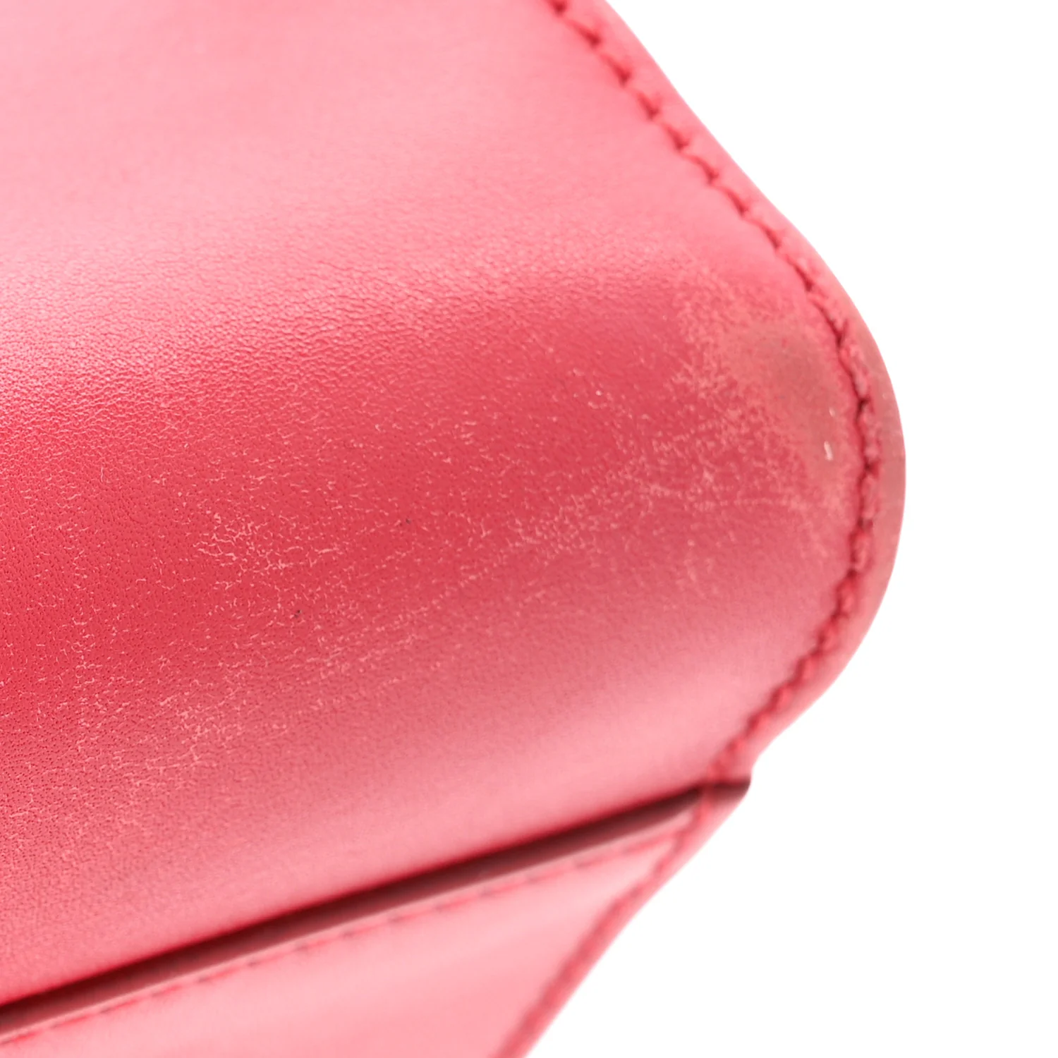 Calfskin Medium Sofia Shoulder Bag Red - Top Club