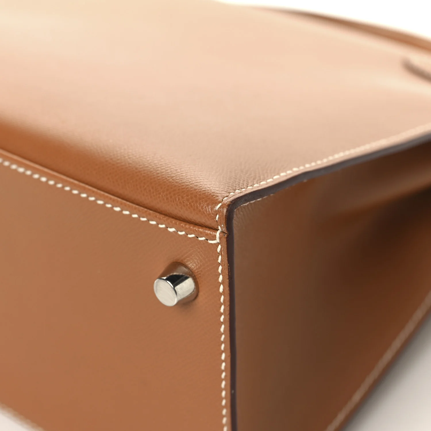 Madame Calfskin Kelly Sellier 28 Gold - Top Club