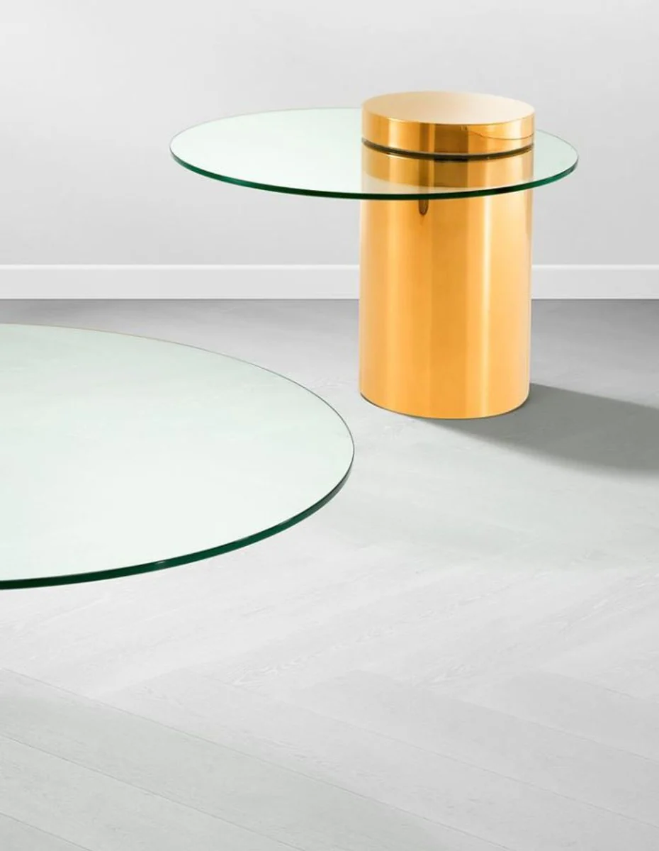 Designer side table gold 65 x H. 51 cm - luxury furniture