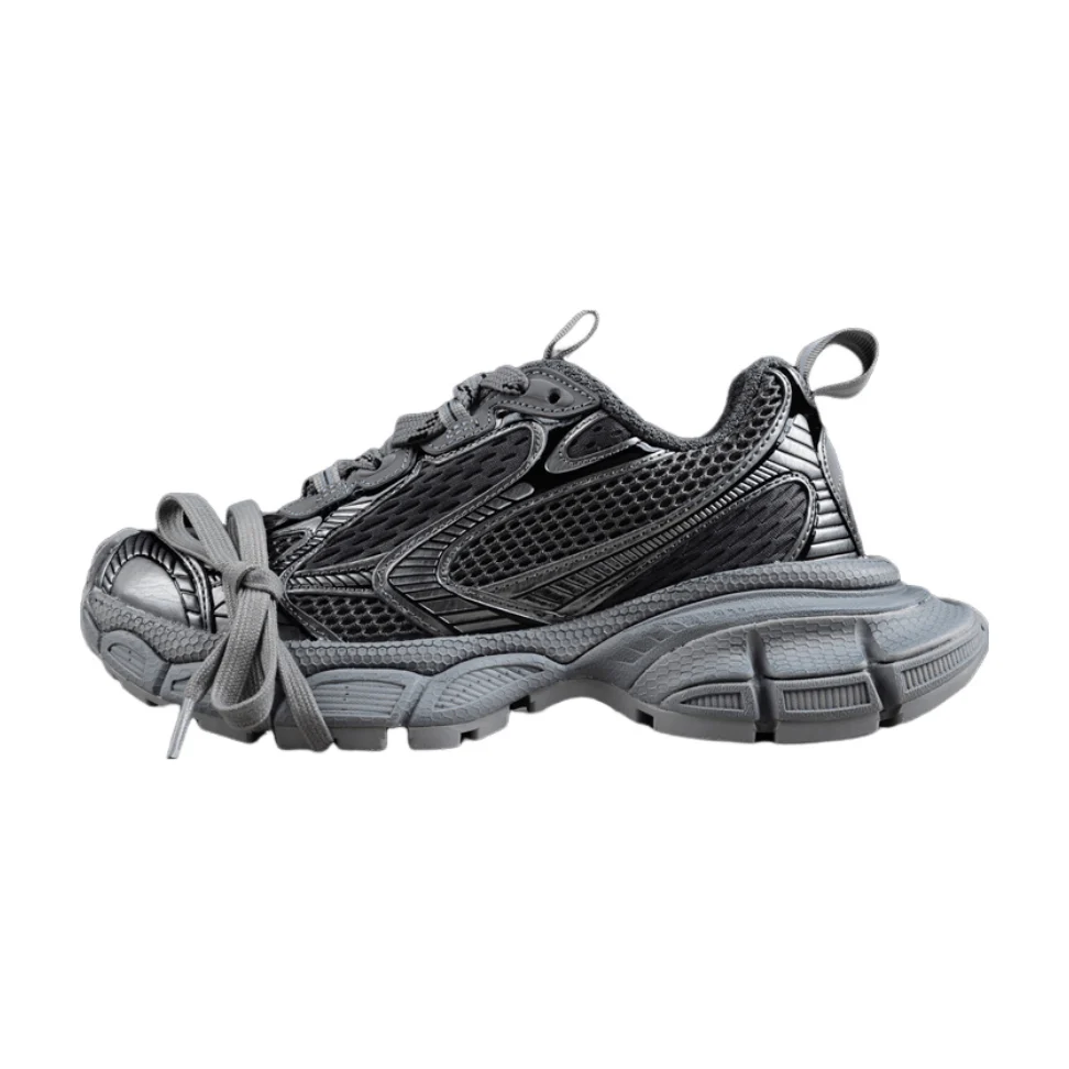 BALENCIAGA 3XL x BAL GREY WORN OUT - Sneaker Replica Workshop