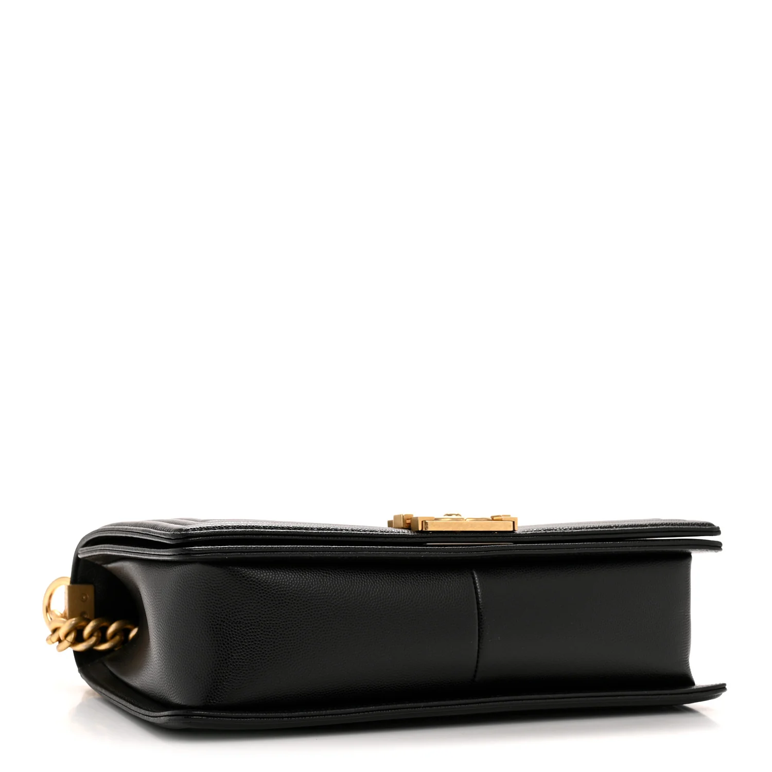 Caviar Quilted New Medium Boy Flap Black - Top Club