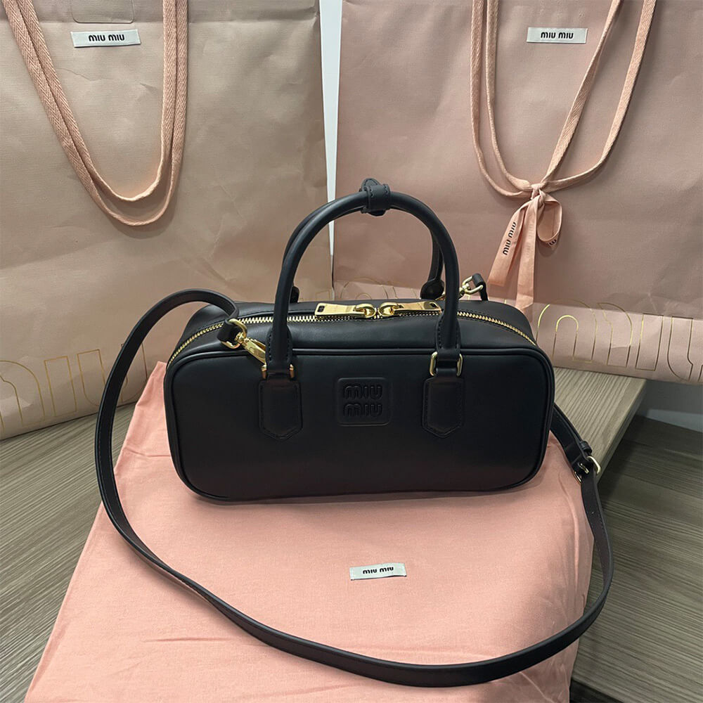 MIUMIU Large Arcadie Leather Bag(HIGH-END GRADE) - Top Club