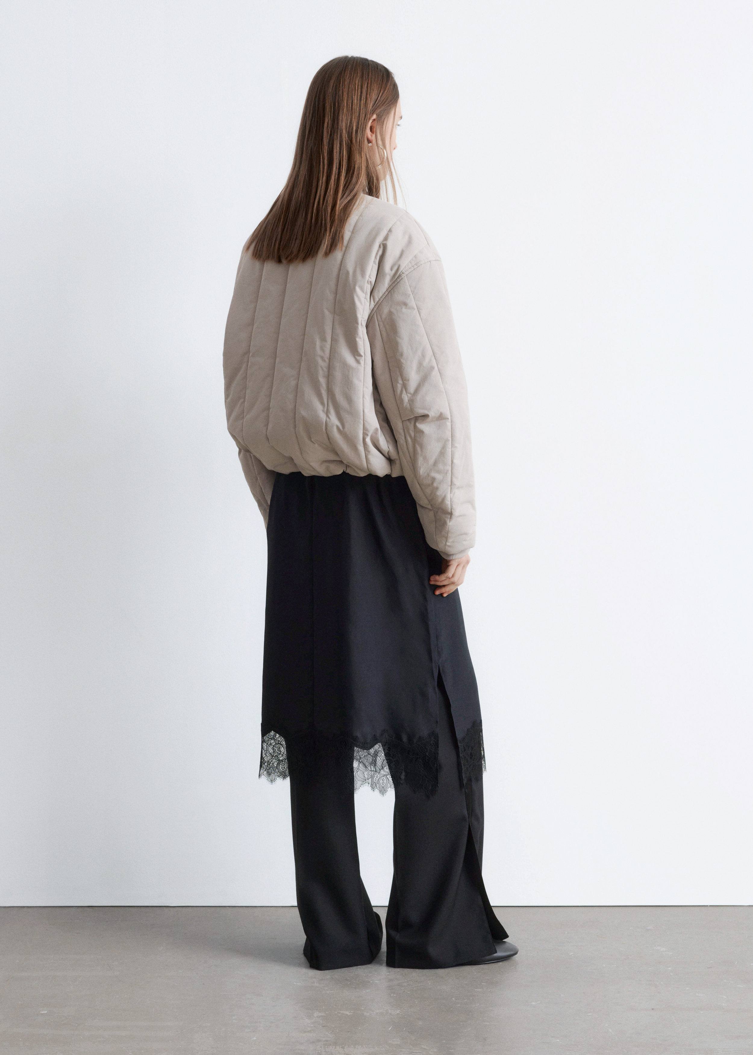 & Other Stories OVERSIZED BOMBER JACKET