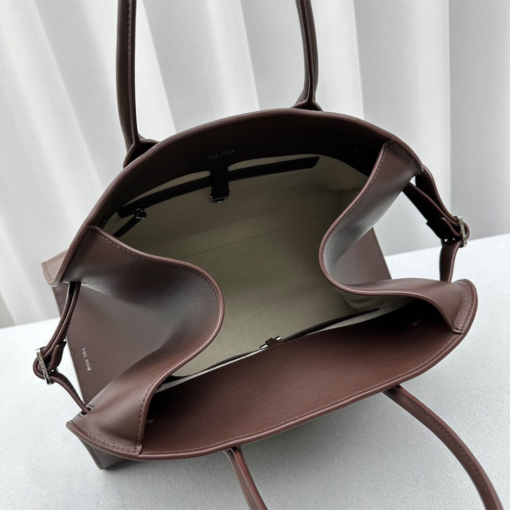 THE ROW Soft Margaux 15 leather bag(High-end Grade) - Top Club
