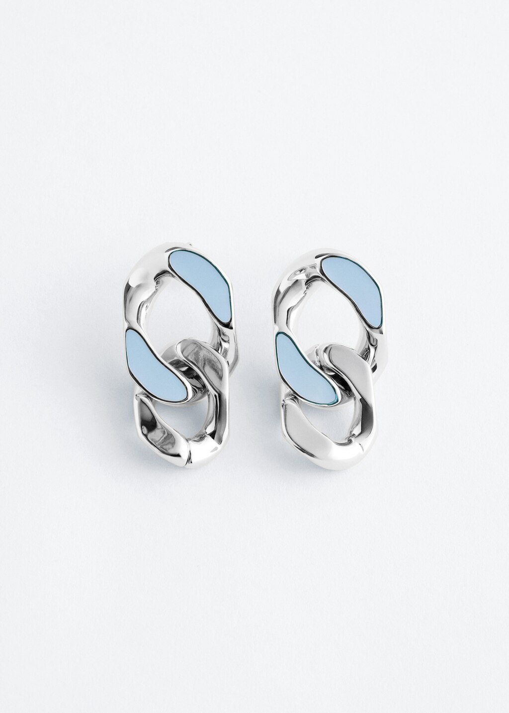 & Other Stories BOLD CHAIN-LINK EARRINGS