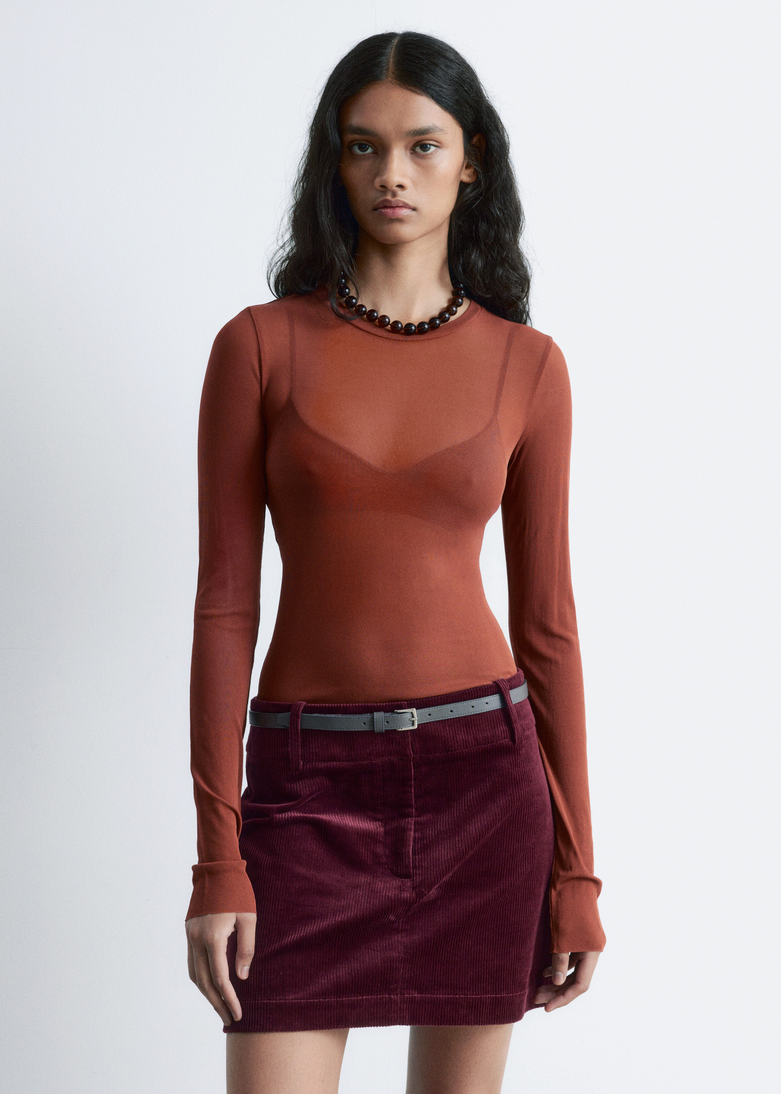 & Other Stories CORDUROY MINI SKIRT