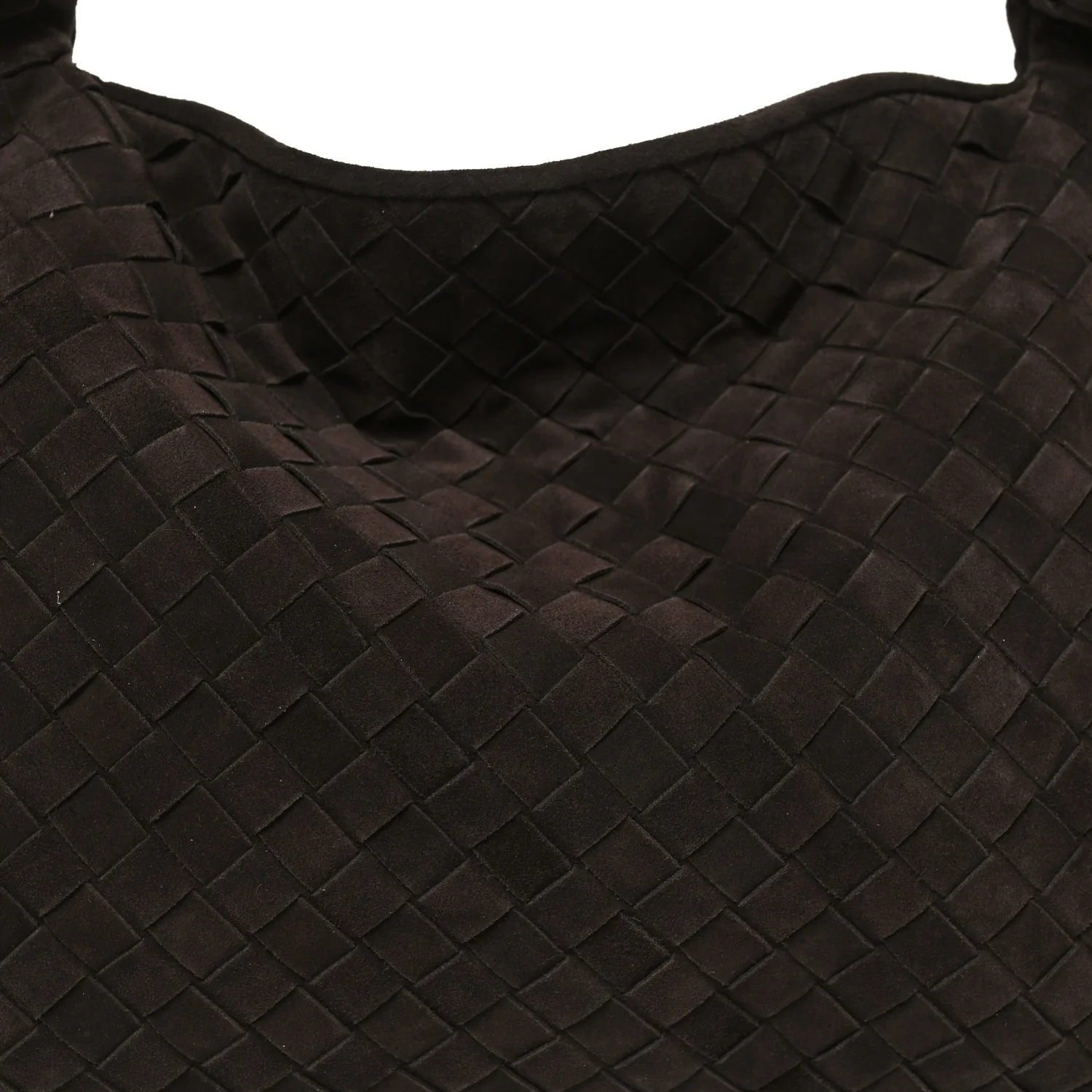 Suede Intrecciato Small Hop Fondant - Top Club
