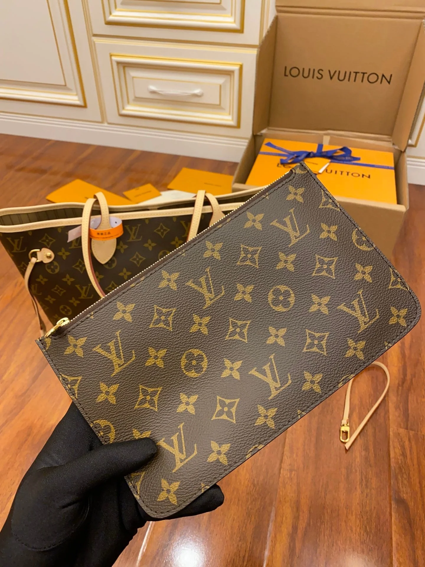 M40995 LV Neverfull MM Tote Bag 32.x29x17CM - Top Club