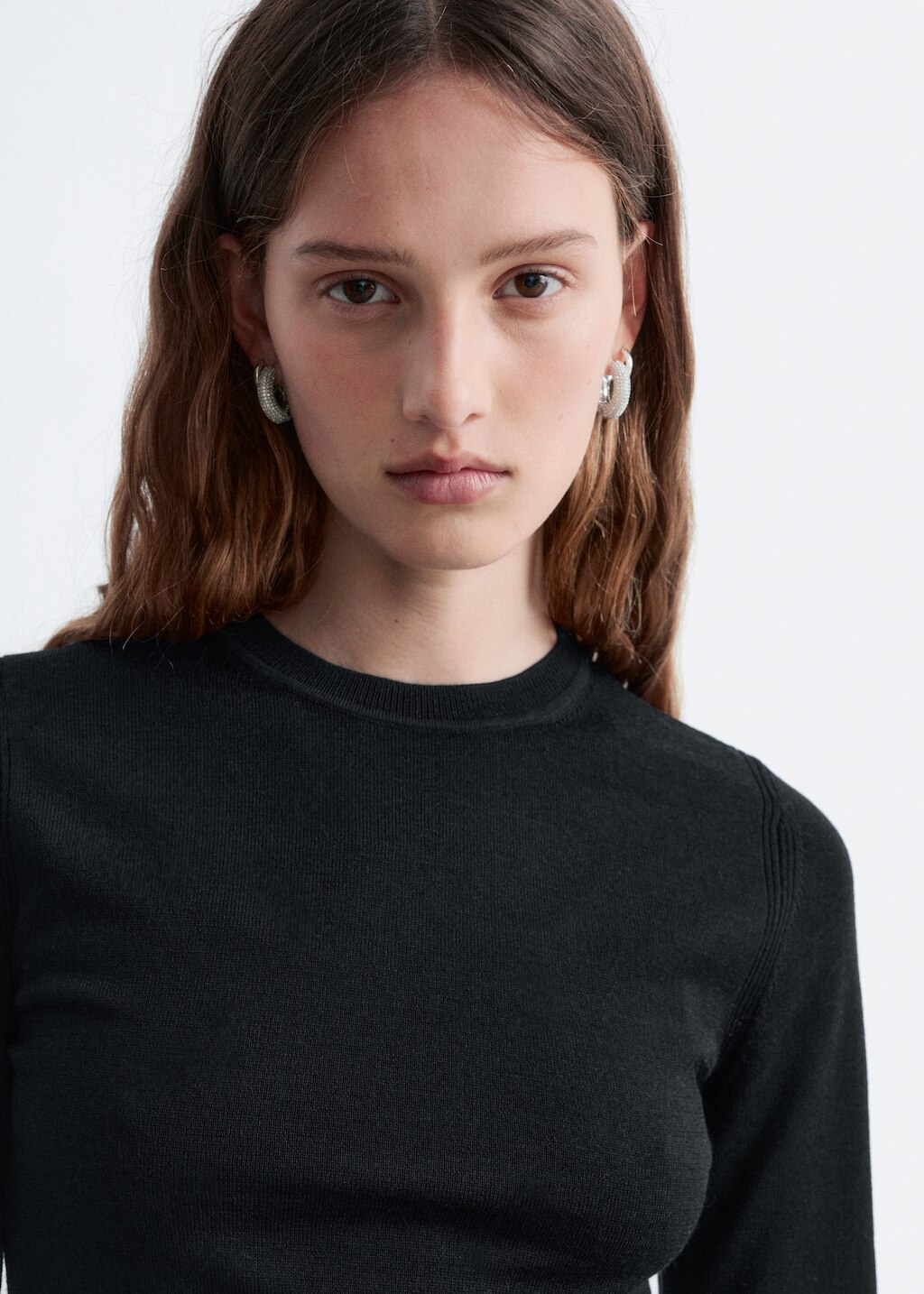 & Other Stories LONG-SLEEVE MERINO WOOL TOP