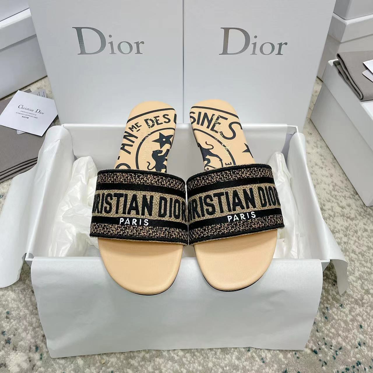 Christian Dior Dway Slide - Sneaker Replica Workshop