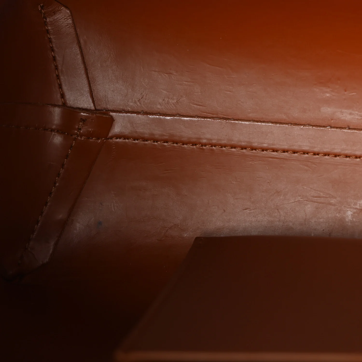 Calfskin Soft Lady Bag Biscotti - Top Club