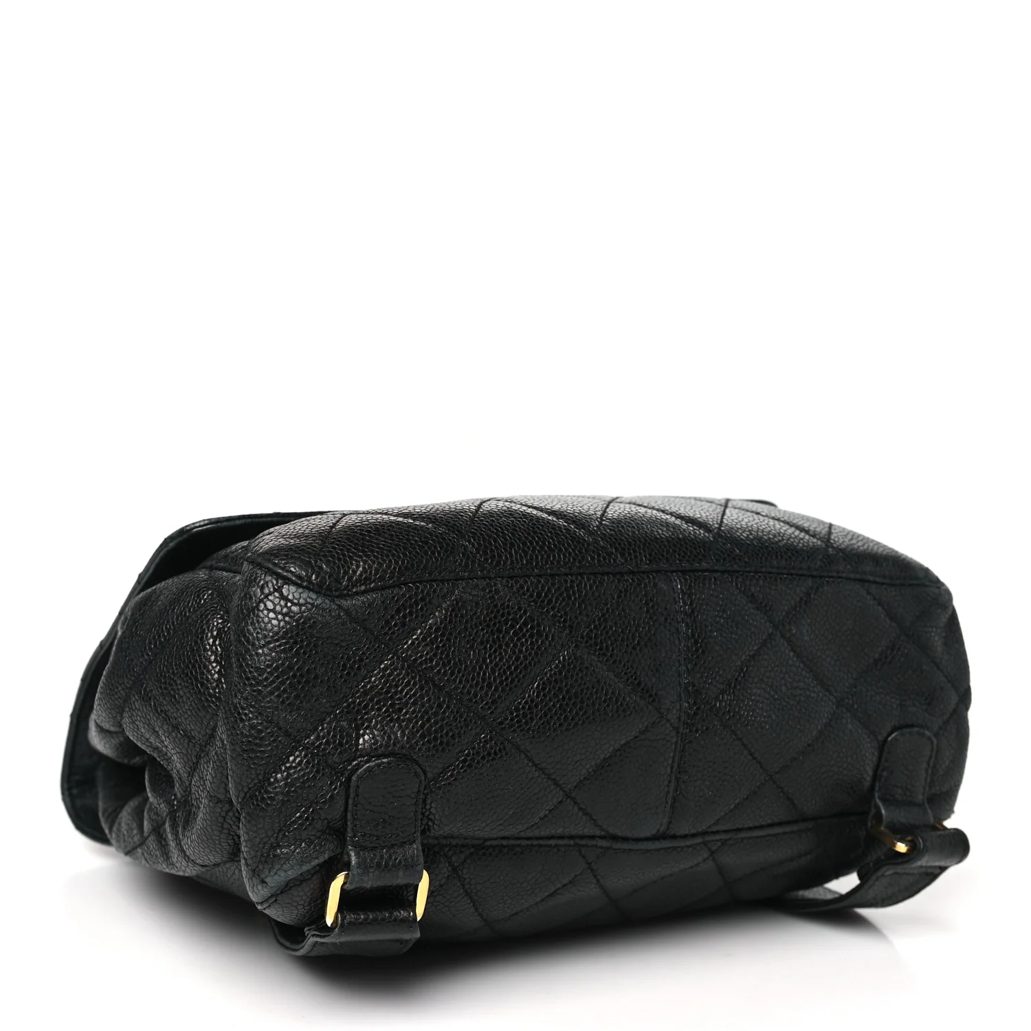 Caviar Quilted Backpack Black - Top Club
