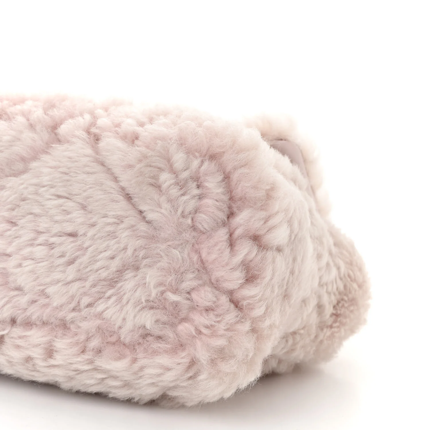 Shearling Sheepskin Medium Chanel 19 Flap Light Pink - Top Club