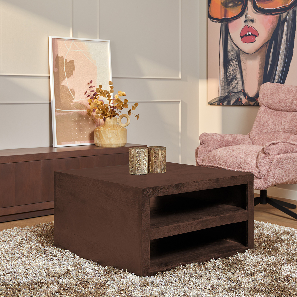 Salontafel Balui Bruin