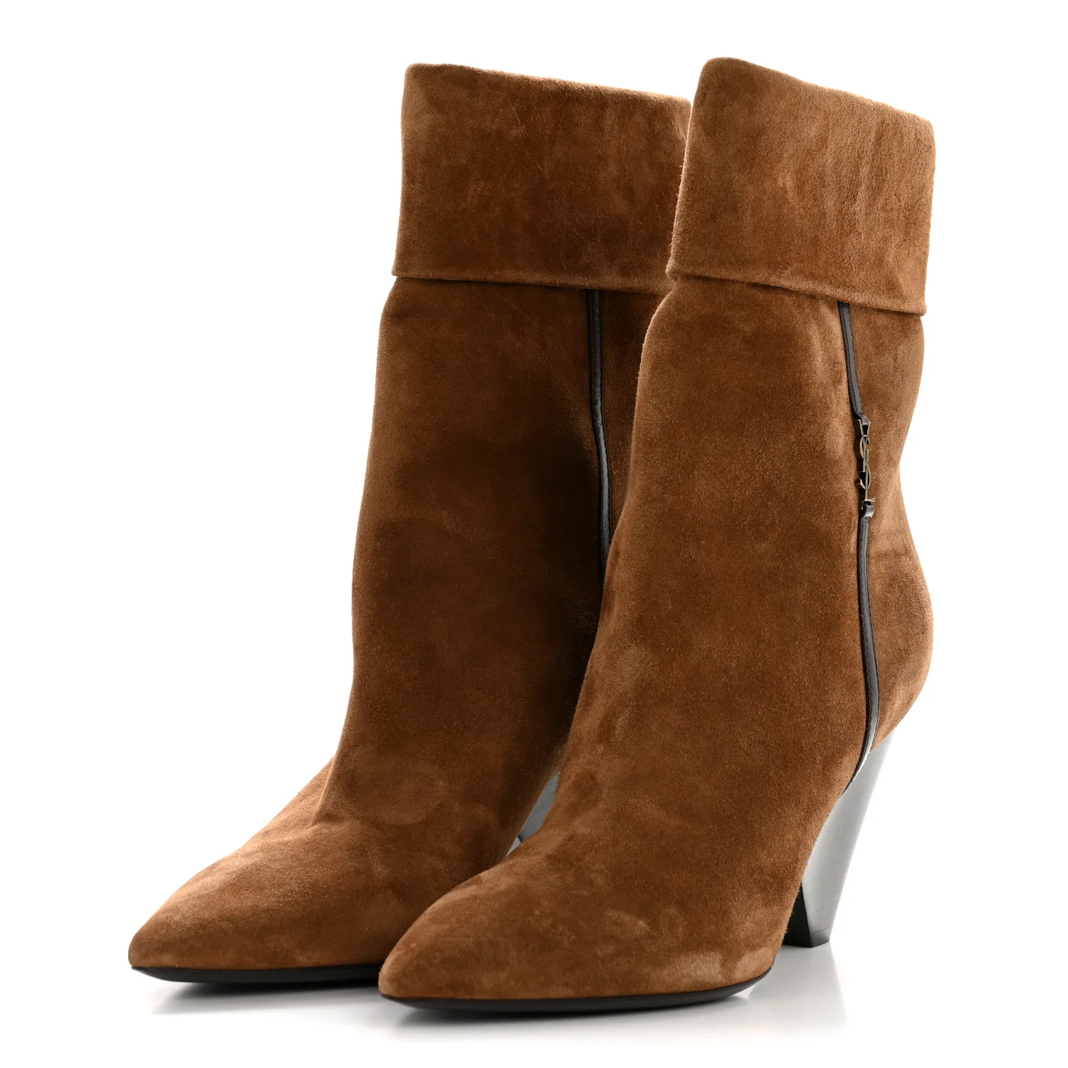 Kid Scamosciato Liz 85 Wedge Booties 37.5 Dark Land - Top Club