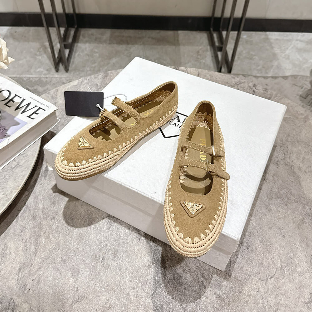 PRADA Suede ballerinas - Top Club