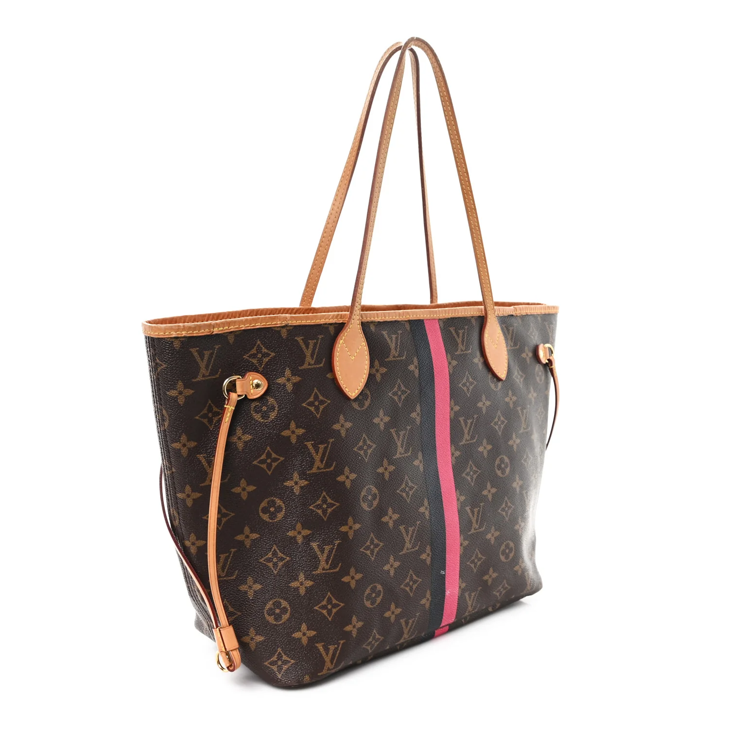 Monogram My LV Heritage Neverfull MM Fuchsia Black - Top Club