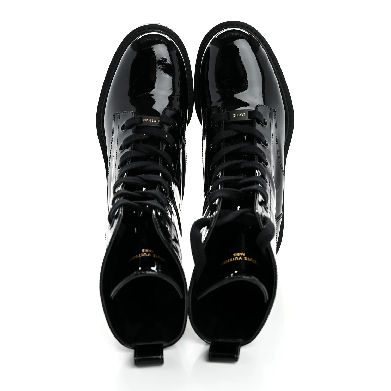 Patent Territory Flat Ranger Boots 38 Black